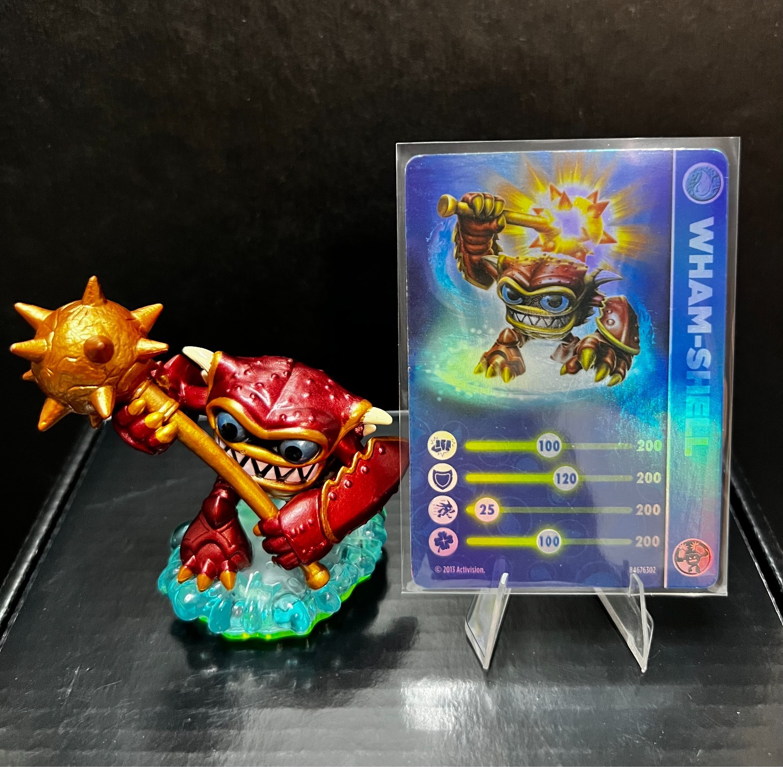 Skylanders Wham Shell w/ Card Spyros Adventures 2011 Activation Figure 84001888