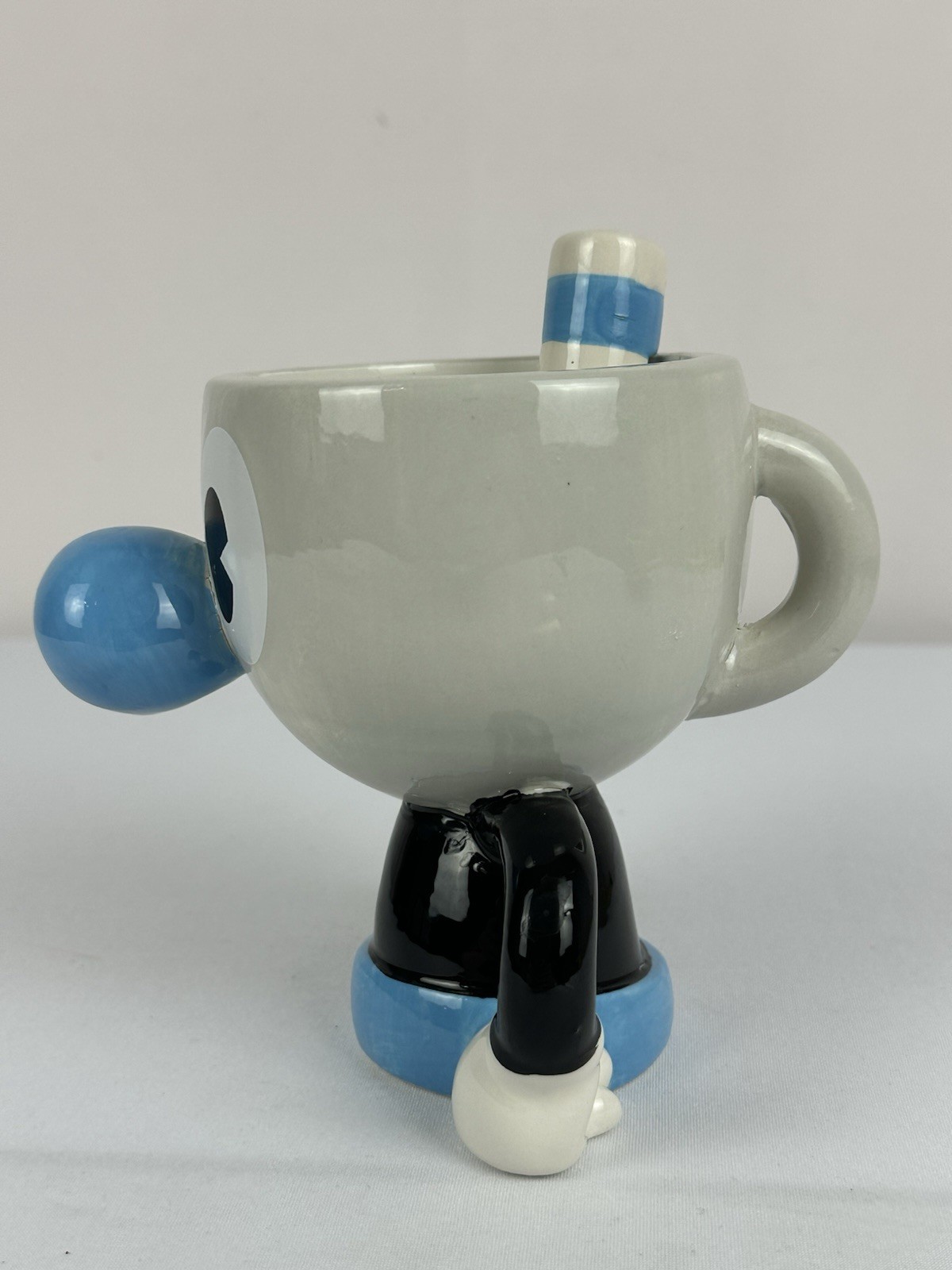 Rare Cuphead Gamestop Exclusive Just Funky Character Mug Bust Statue 2018