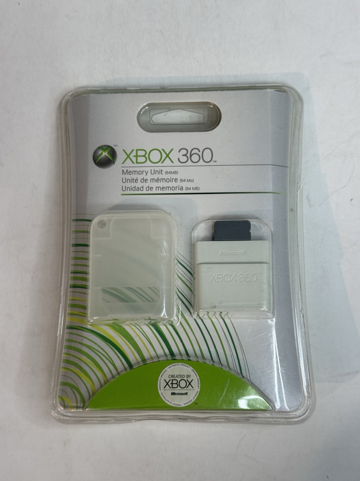 Genuine Official Microsoft Xbox 360 Console Memory Card Unit 64MB NEW Box