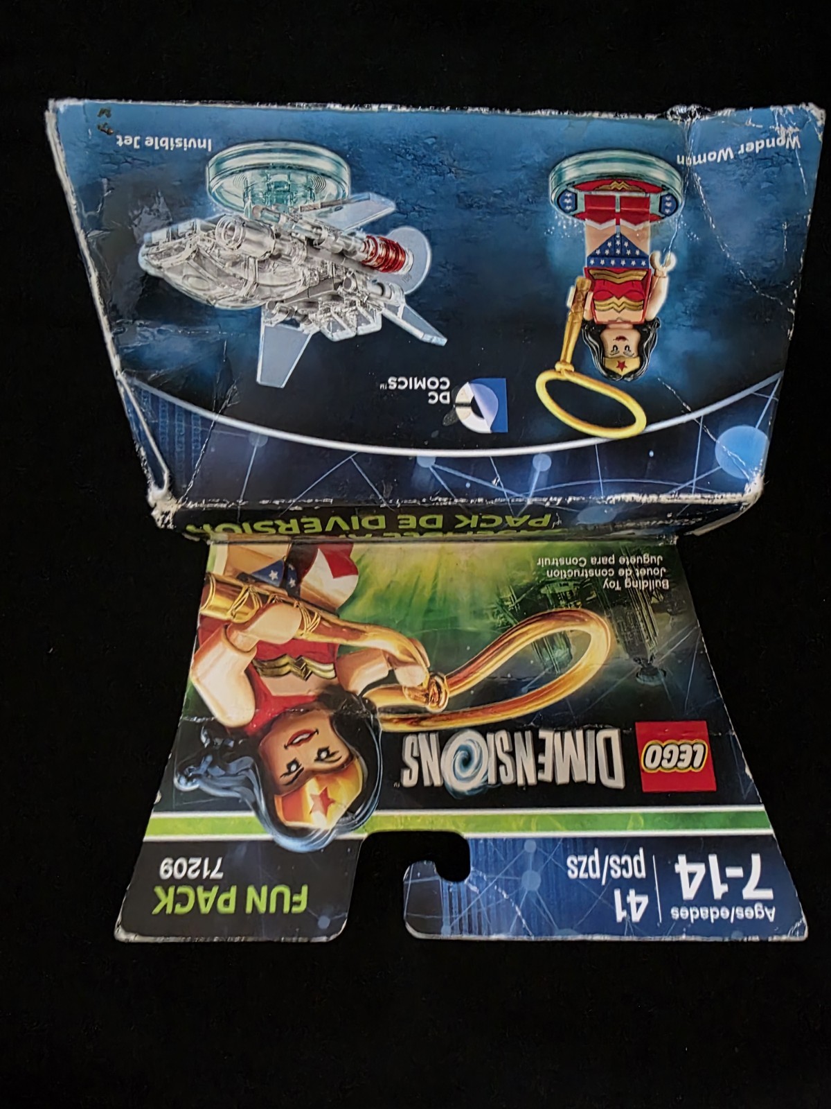 Lego Dimensions DC Comics Fun Pack 71209 Wonder Woman and Invisible Jet