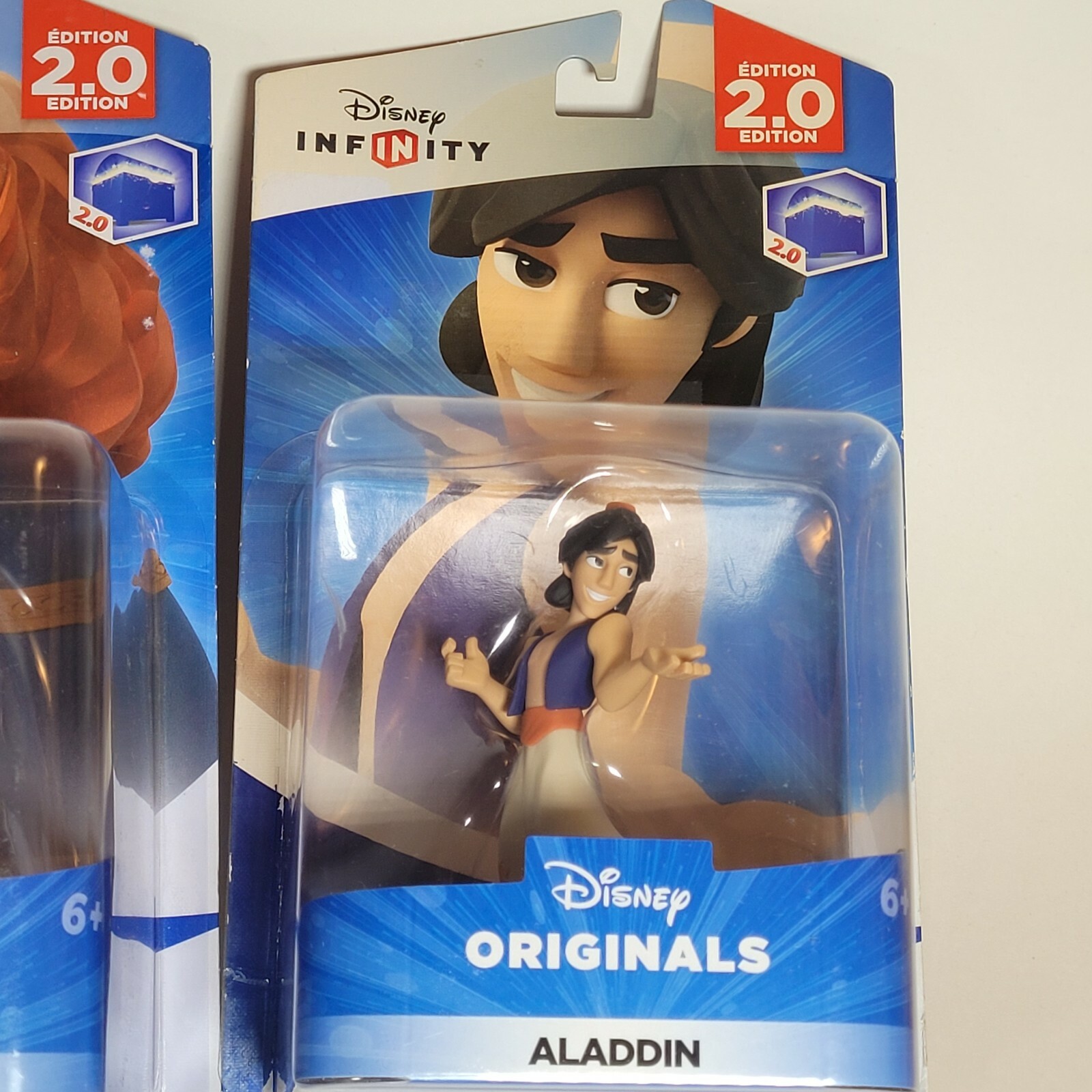 DISNEY INFINITY 2.0 EDITION Figure Lot of 3 Stitch Aladdin Merida New Read