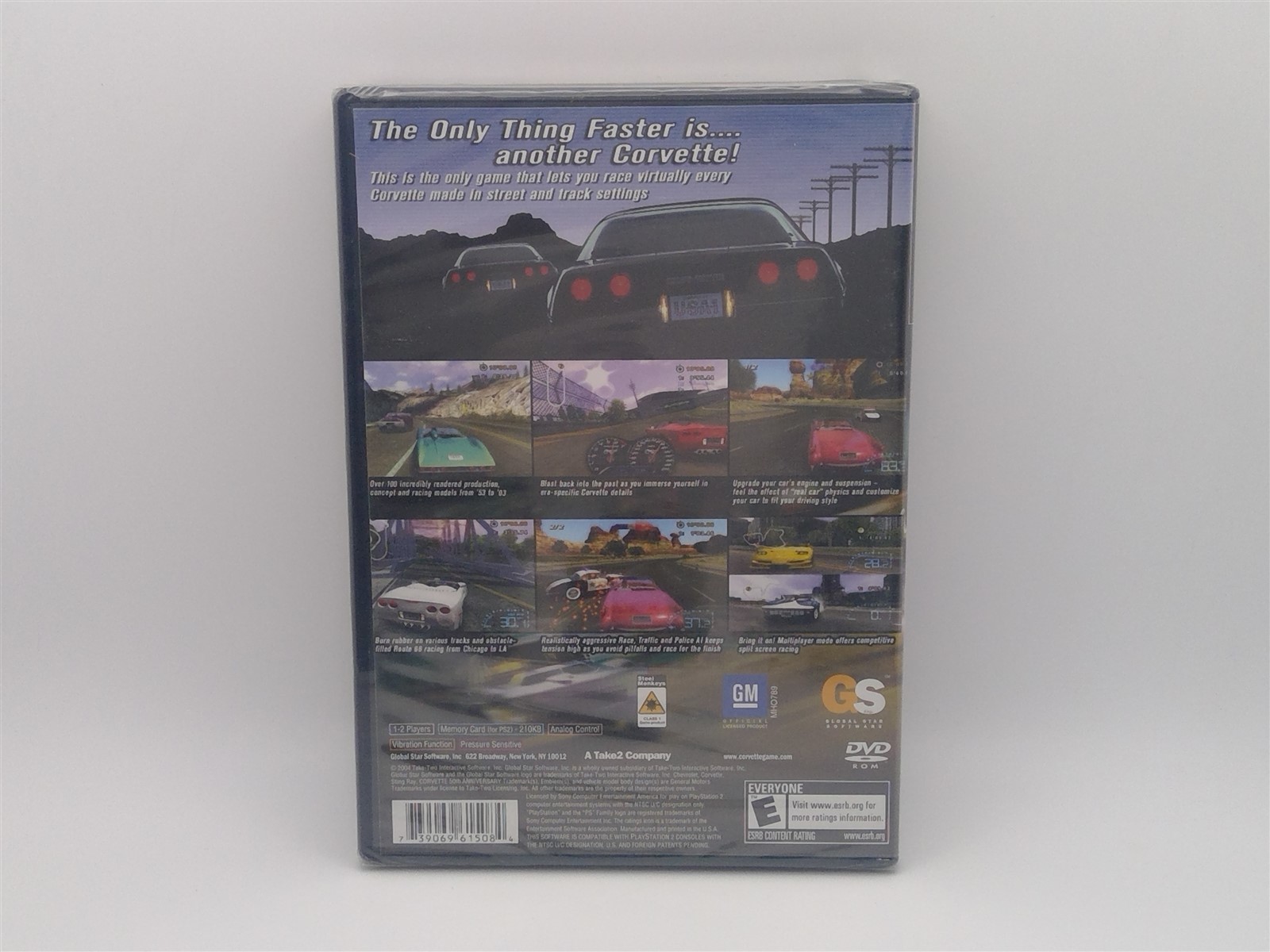 Corvette (PlayStation 2, 2004) New Factory Sealed – Free Ship