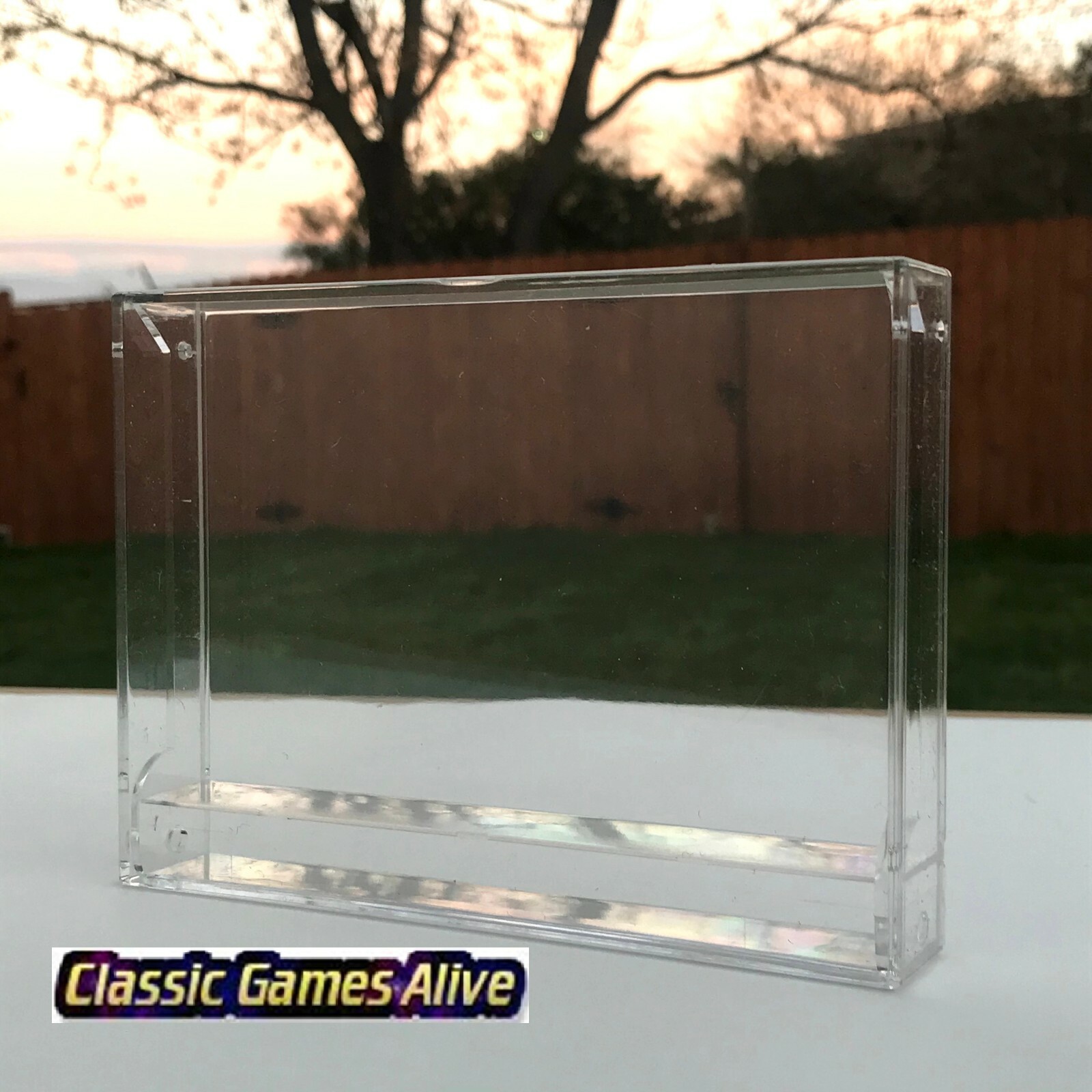 Best Nintendo SNES Video Game Cartridge Display Case (Highest quality plastic)