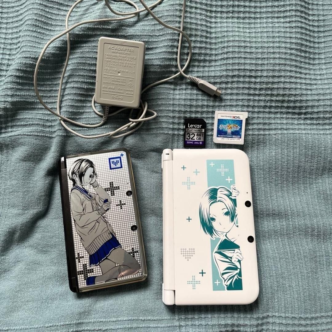 3DS/2DS/DS Set Of 2 Nintendo 3Ds Ll Love Plus Rinko Deluxe Kobayakawa Japan