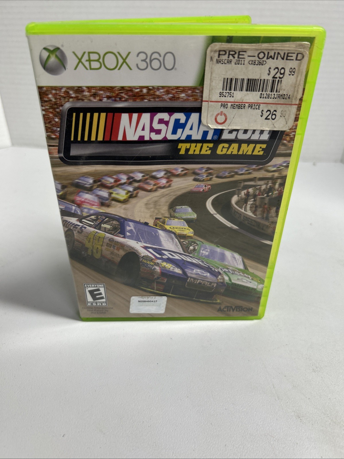NASCAR The Game 2011 (Microsoft Xbox 360, 2011)