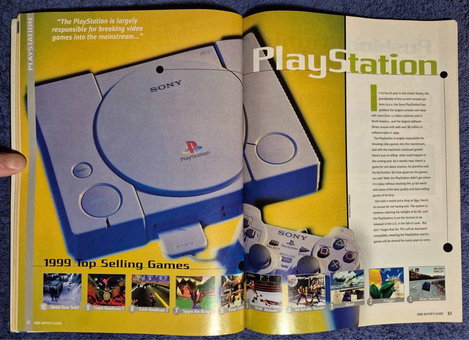VIDEO GAME BUYER’S GUIDE 2000 ELECTRONIC GAMING MONTHLY DREAMCAST PLAYSTATION