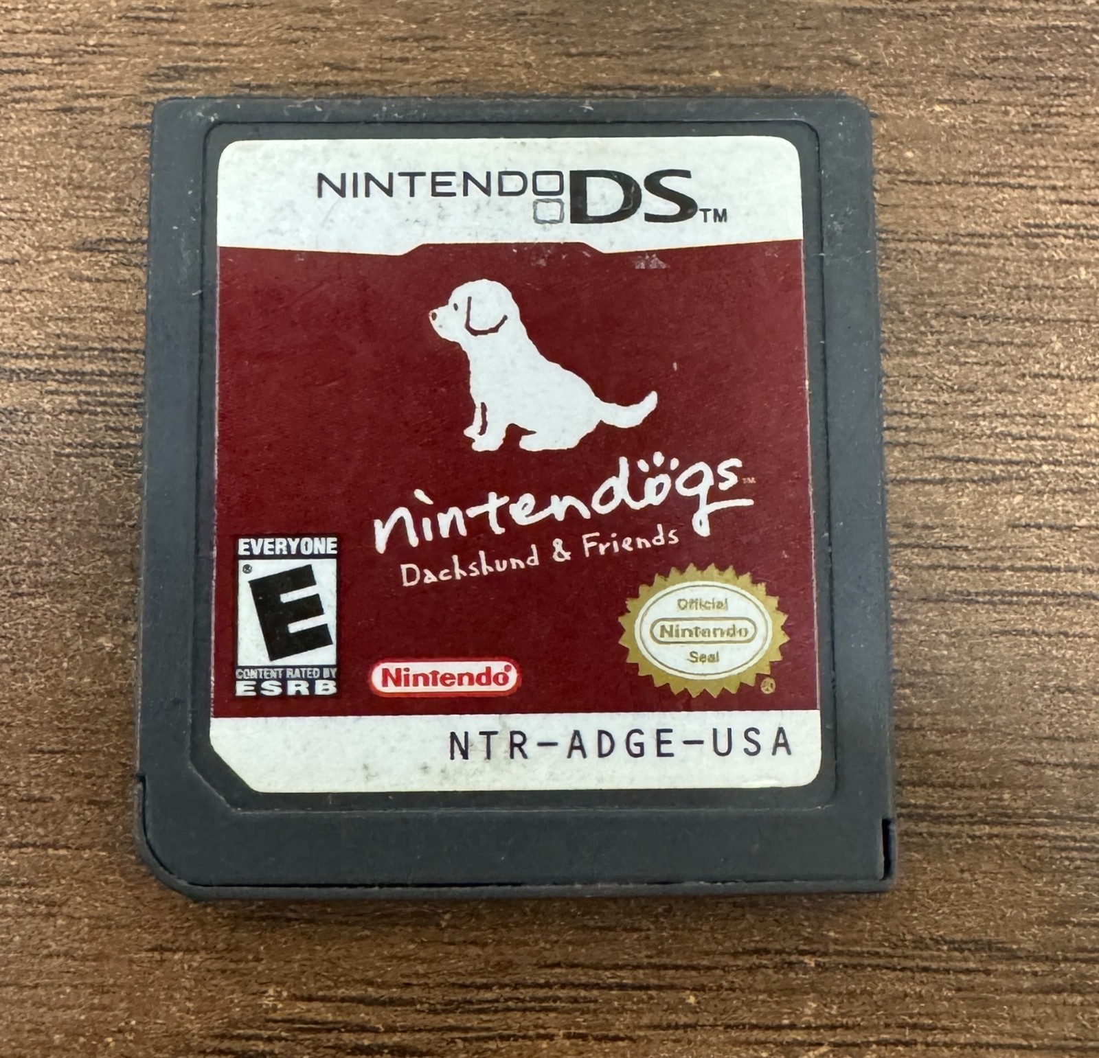 Nintendogs Dachshund & Friends Cartridge Only Authentic Tested Working