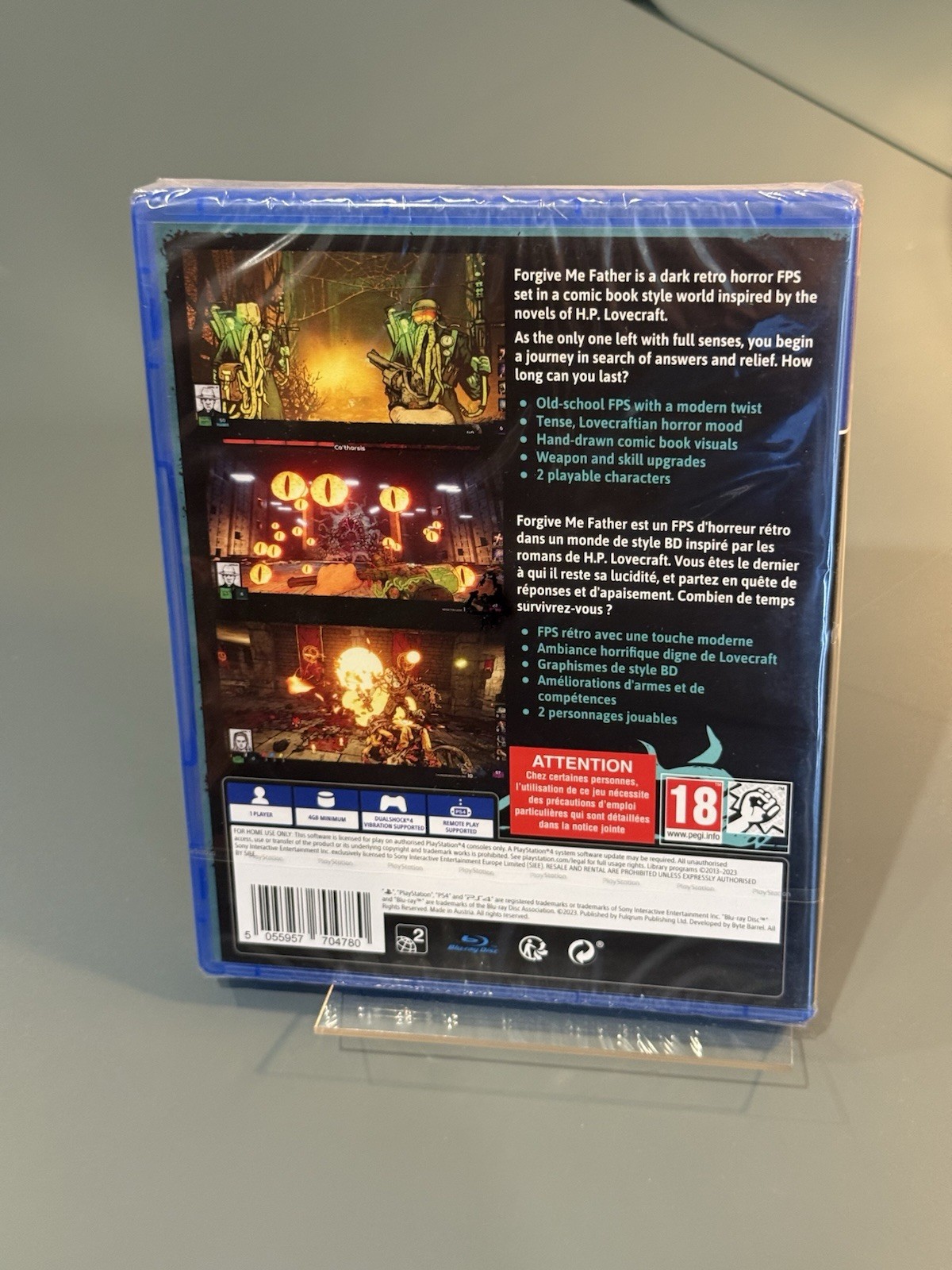 Forgive Me Father – PlayStation 4 PS4 Brand New Sealed – PAL