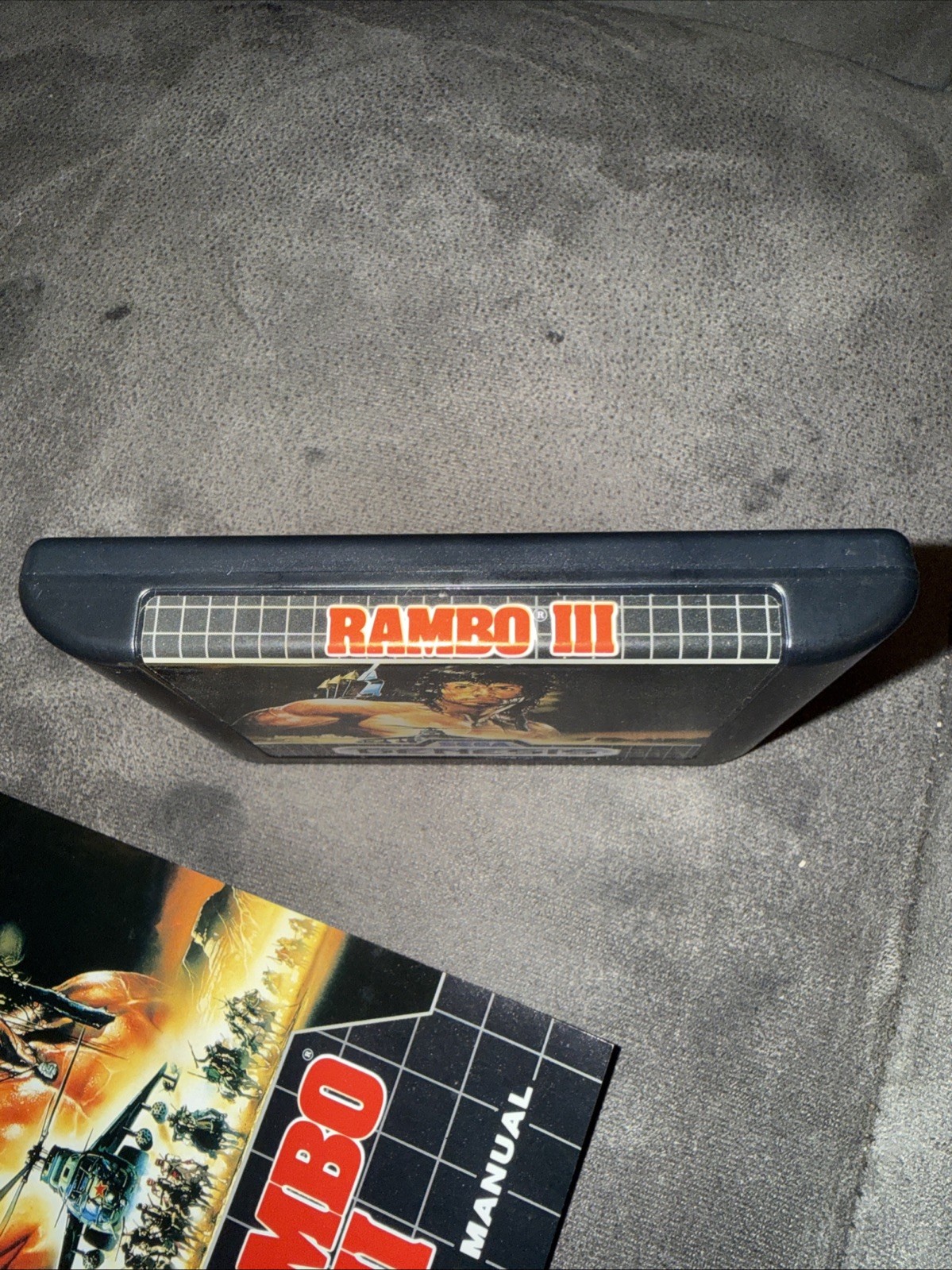 Rambo III (Sega Genesis Game Complete Manual Tested !