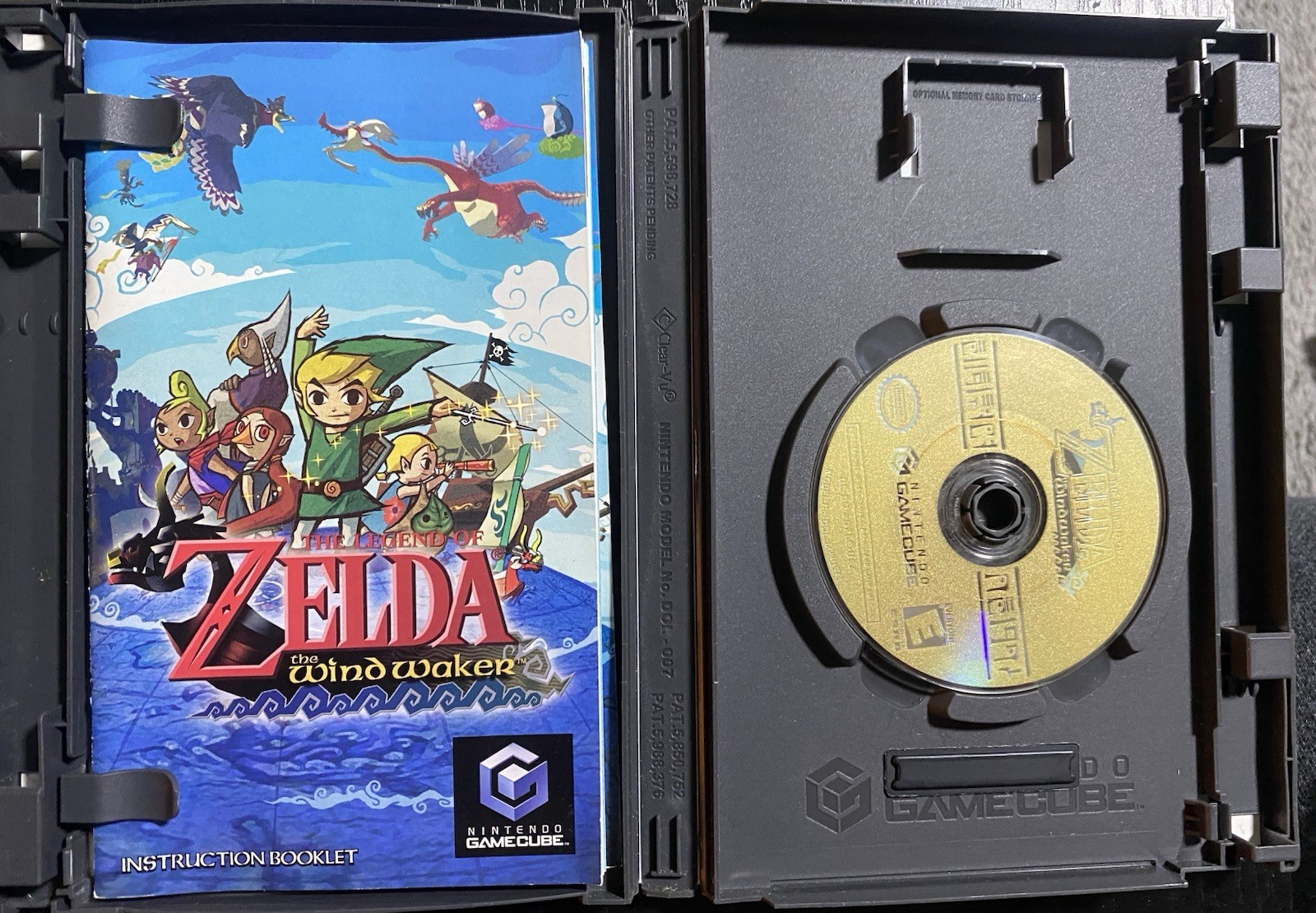Nintendo The Legend of Zelda: The Wind Waker GameCube Manual E NTSC-U/C 2003