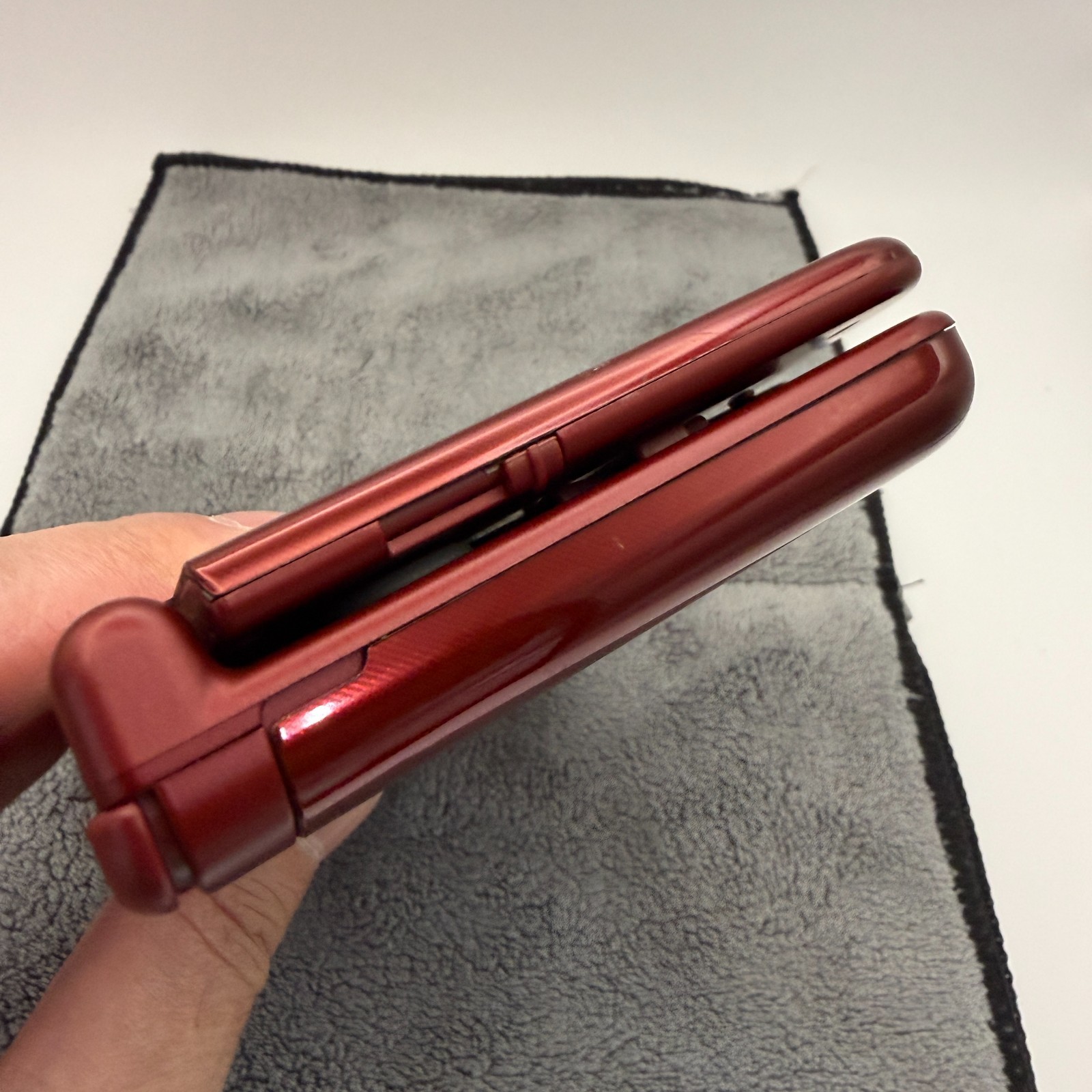 【Near Mint】TOP IPS Nintendo NEW 3DS LL XL Metallic Red Handheld Game Console