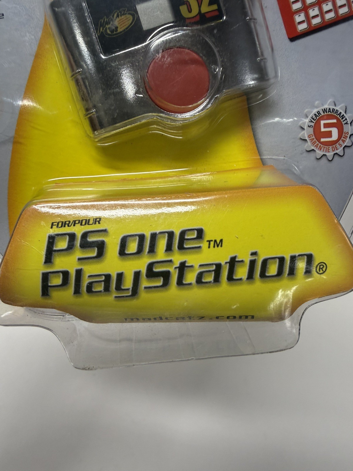 Mad Catz PS1 Memory Card Sealed 480 Blocks 32 MB Sony Playstation