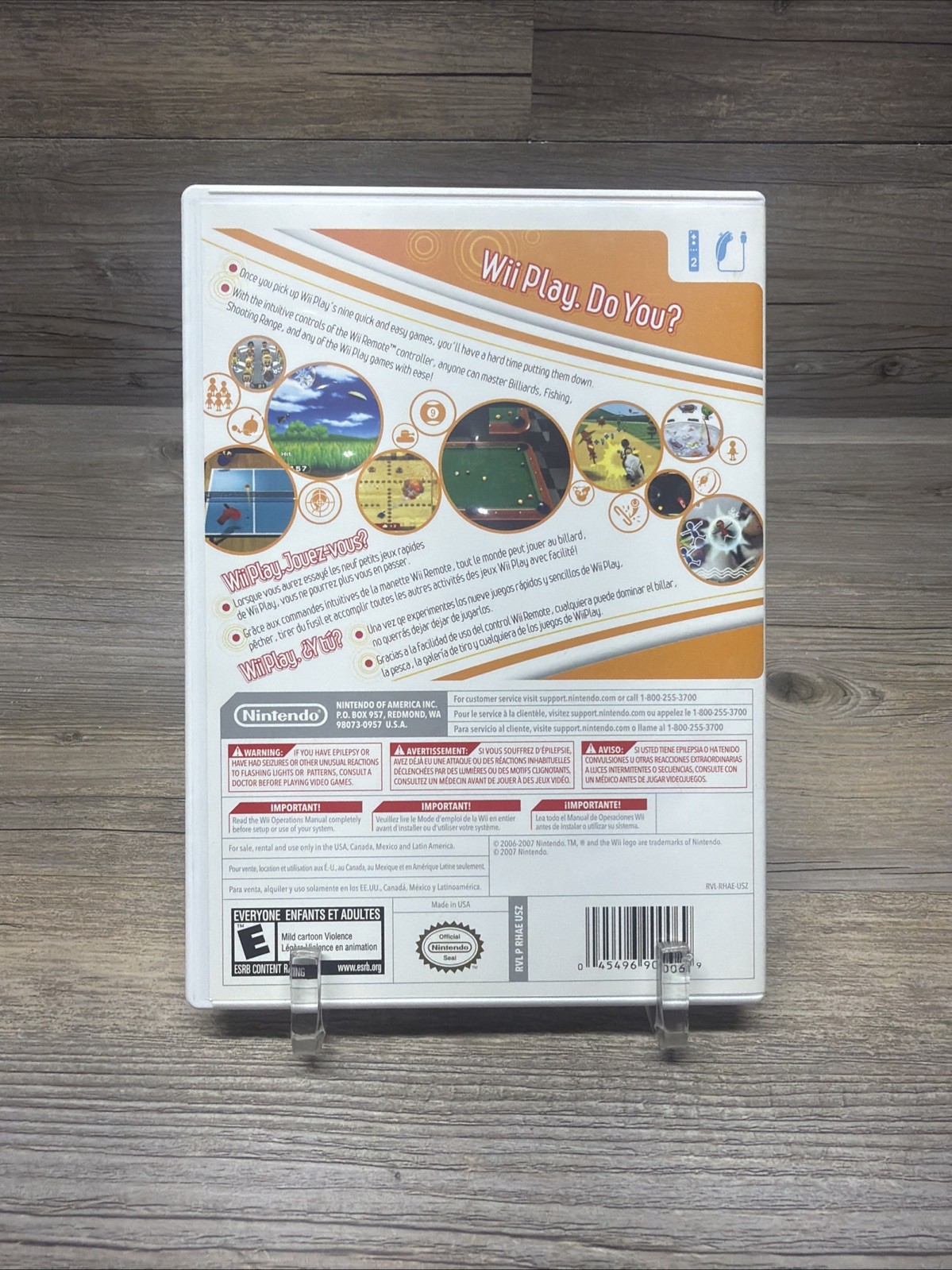 Wii Play Nintendo Wii Game Complete With Manual Tested