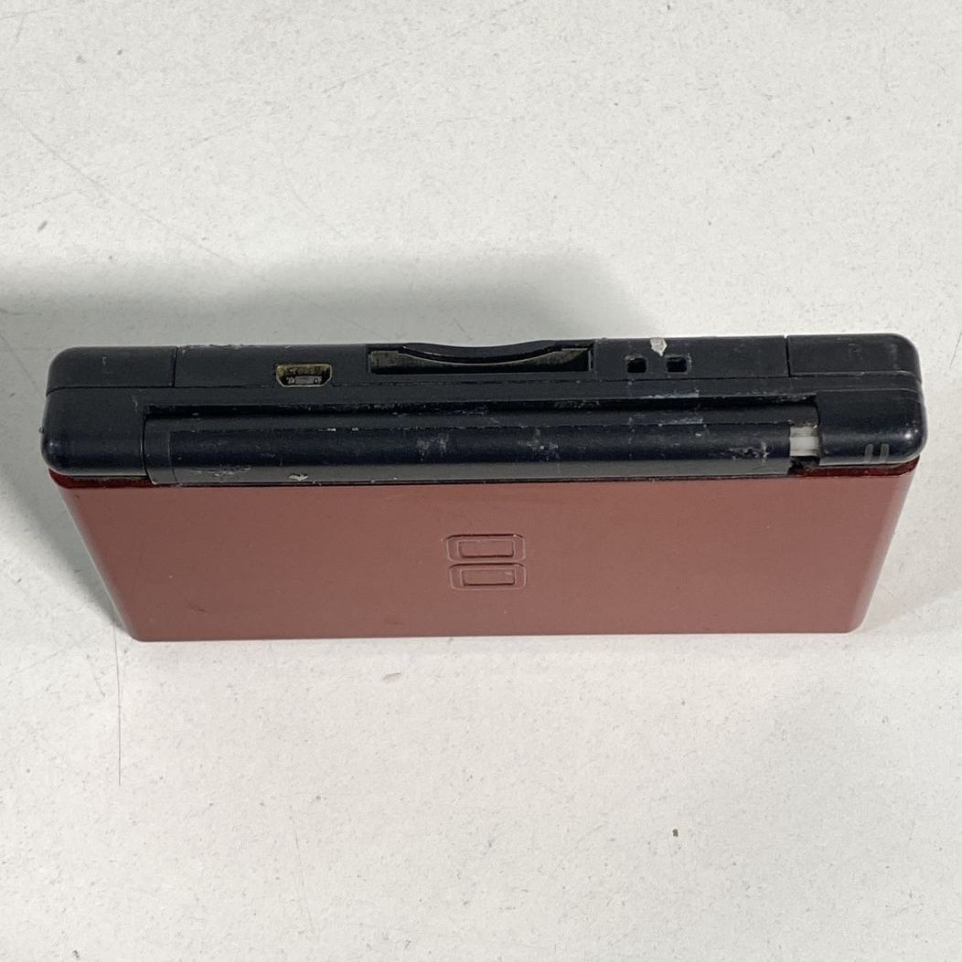Nintendo DS Lite USG-001 Handheld Console Crimson Red For Parts or Not Working