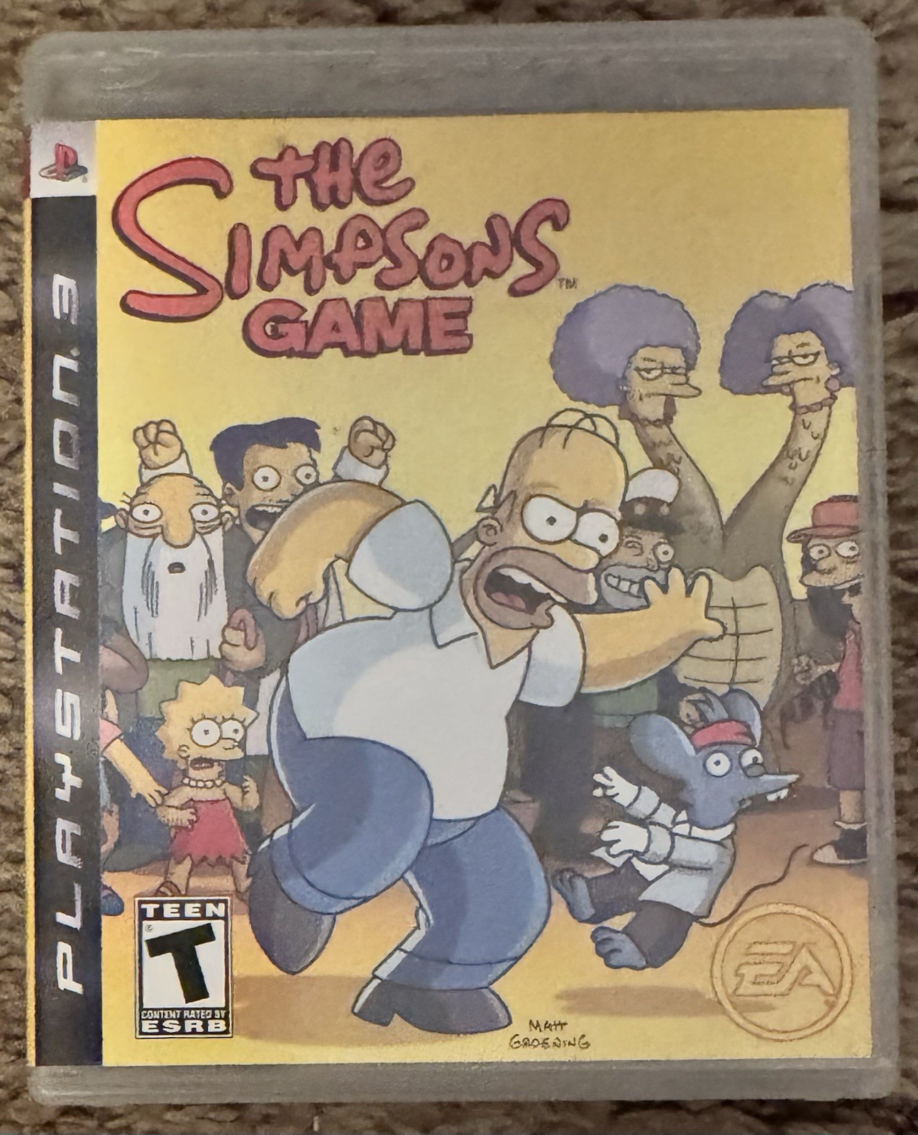 The Simpsons Game – PlayStation 3 / PS3 – 2007 – Complete w/ Manual