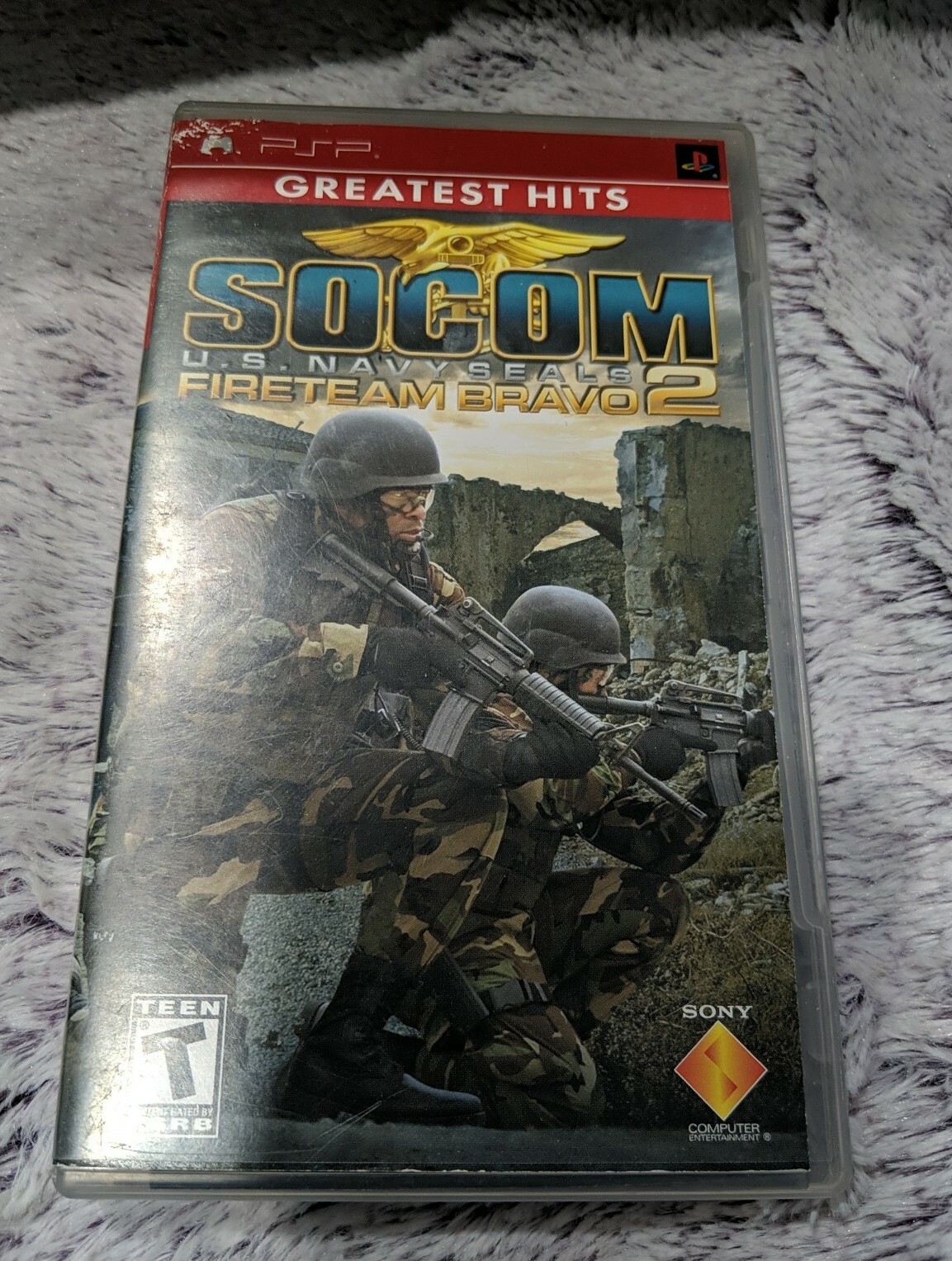 SOCOM: U.S. Navy SEALs Fireteam Bravo 2 (Sony PSP, 2006) Complete