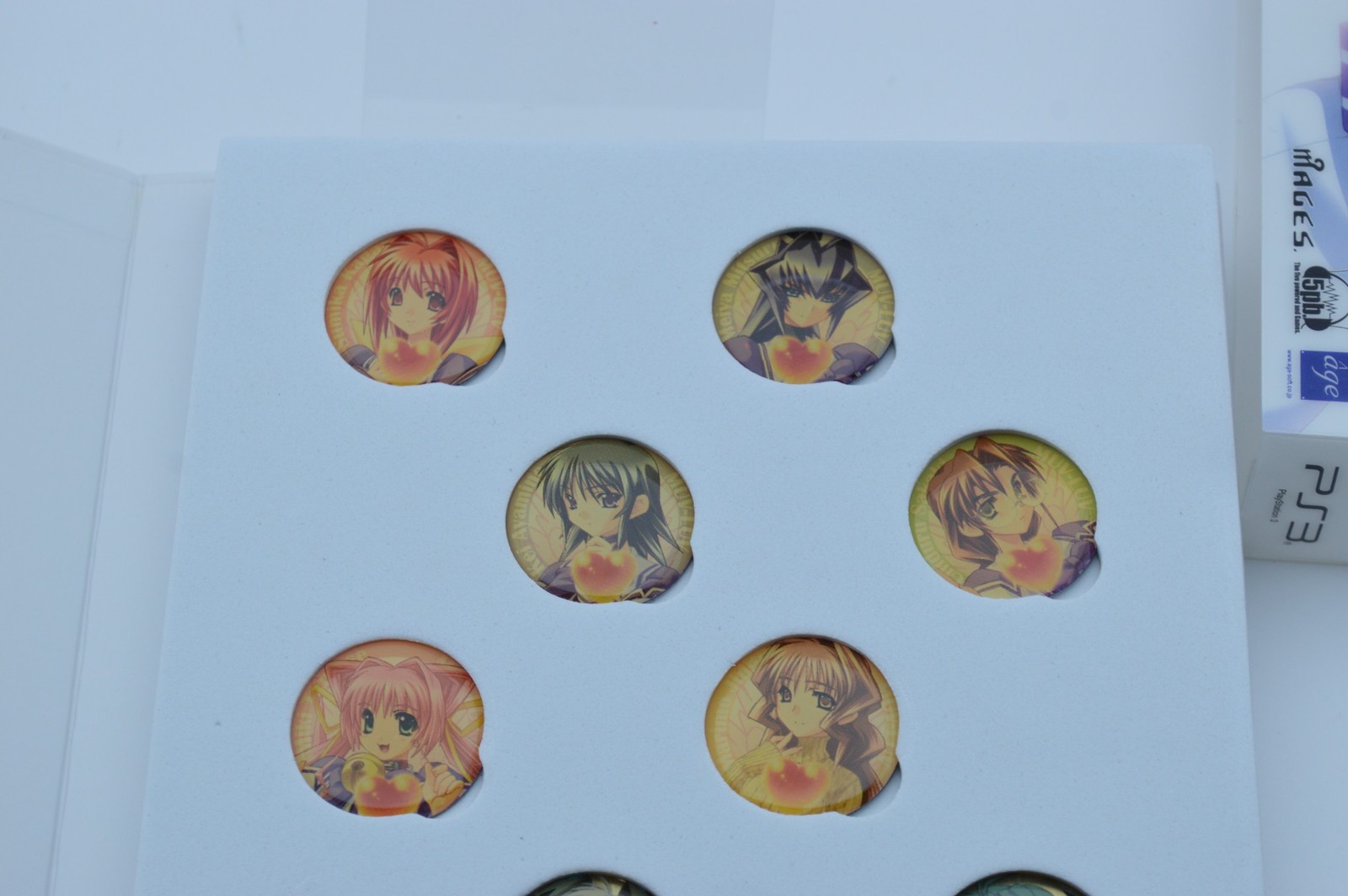 PS3 Muv-Luv Limited Edition w/ Pins Set Box Japan CERO D CIB 5pb MAGES