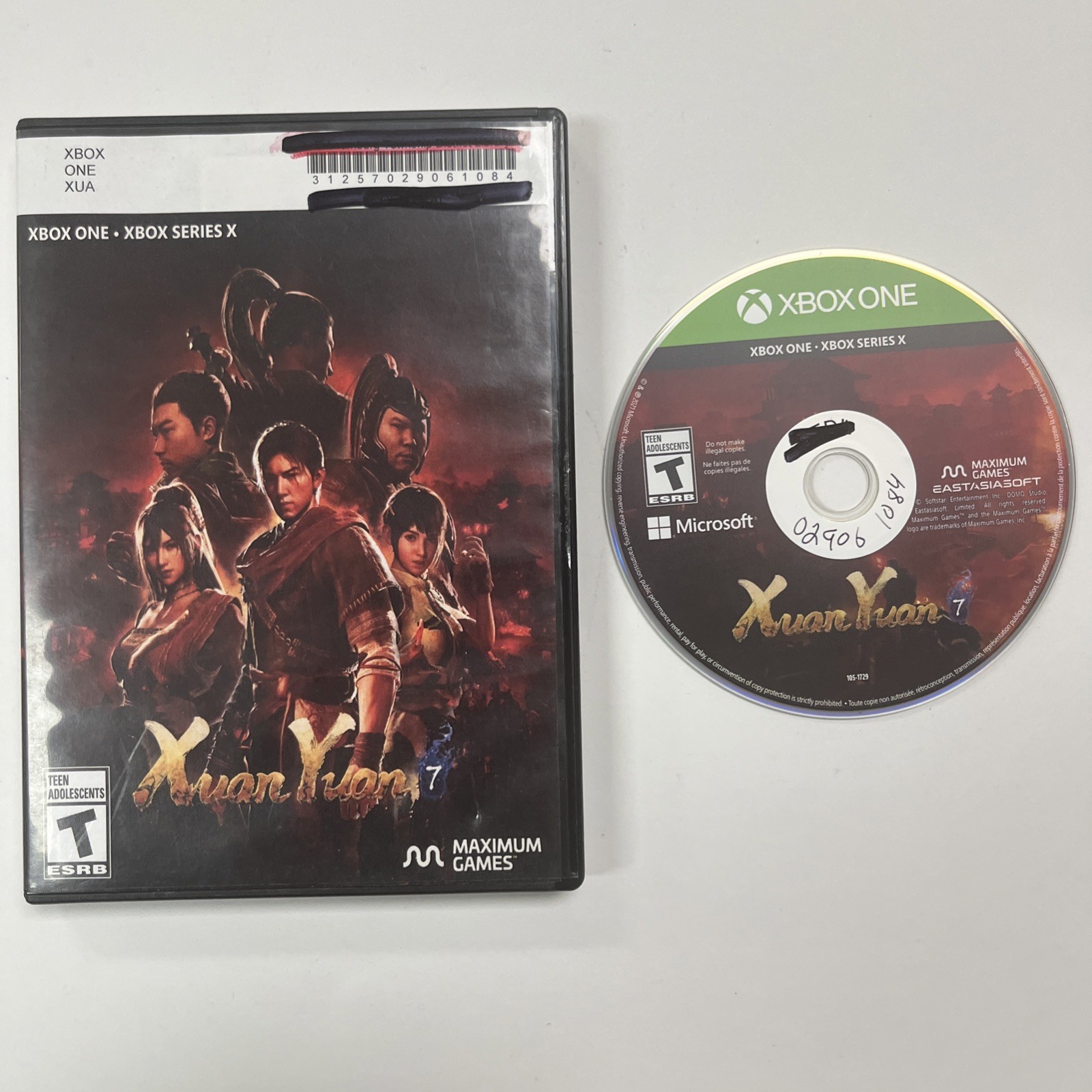 Xuan Yuan Sword 7 (Microsoft Xbox One, XB1, 2021) Game Disc Only