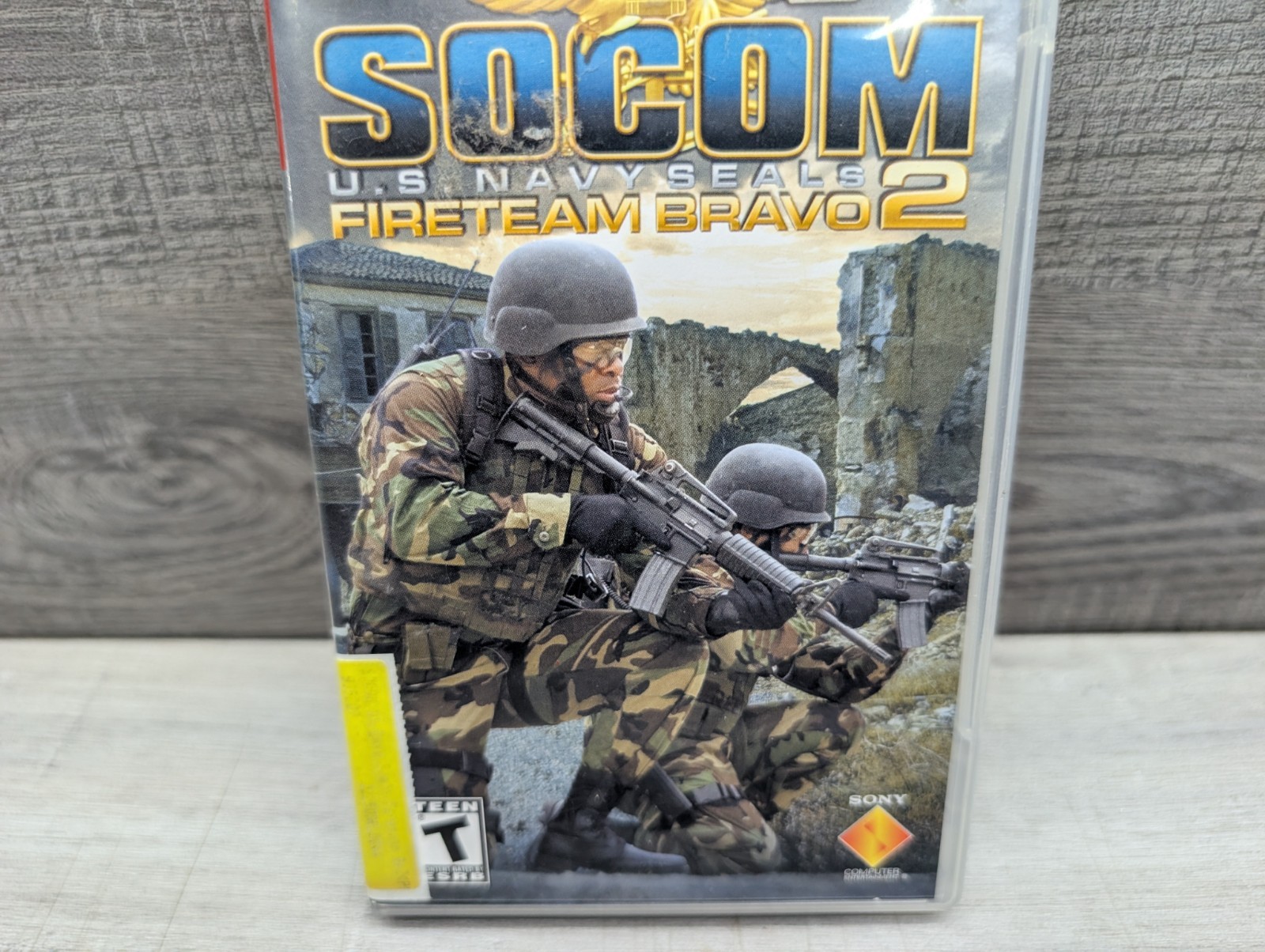 SOCOM: U.S. Navy SEALs — Fireteam Bravo 2 (Sony PSP, 2006) Tested