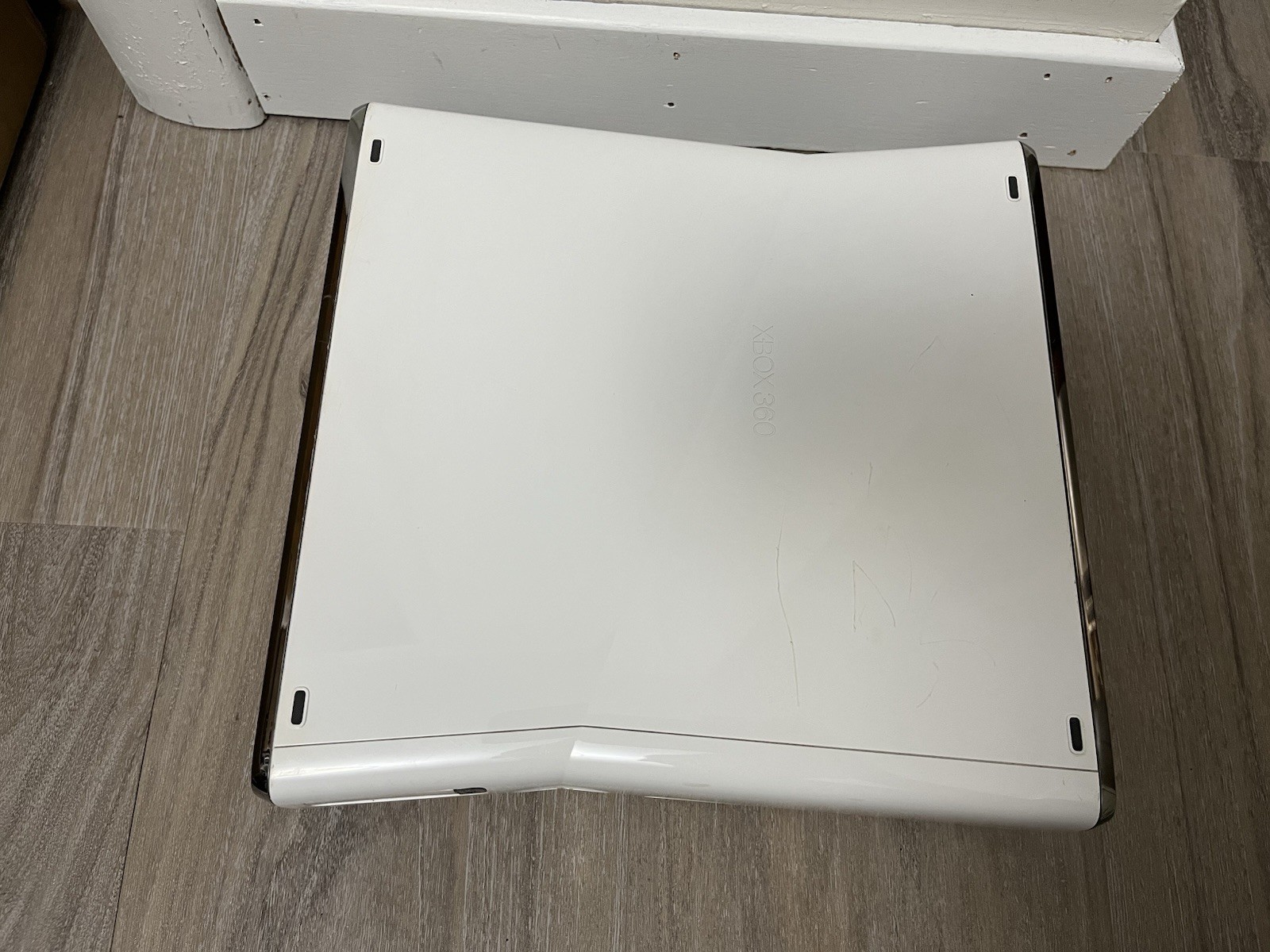 Xbox 360 Slim White Special Edition Console 120GB HDD Tested Working