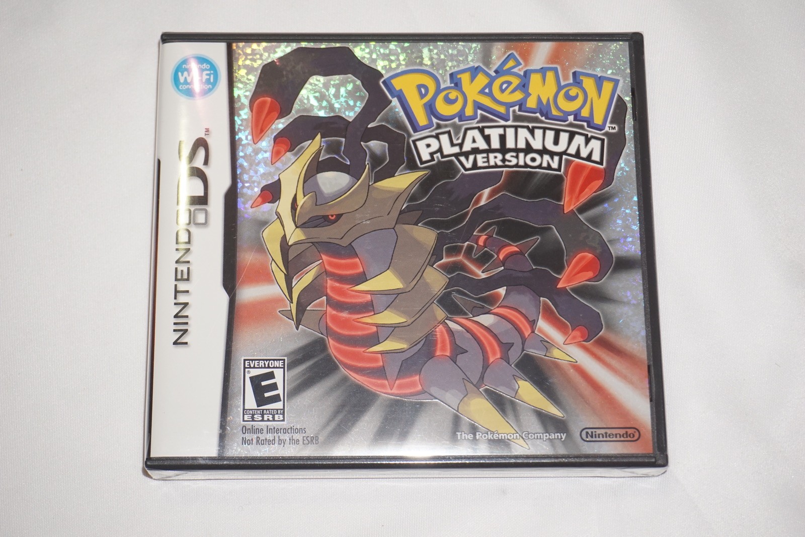 Pokemon Platinum Nintendo DS NEW w/ Giratina Figure Carrying Case Not for Resale