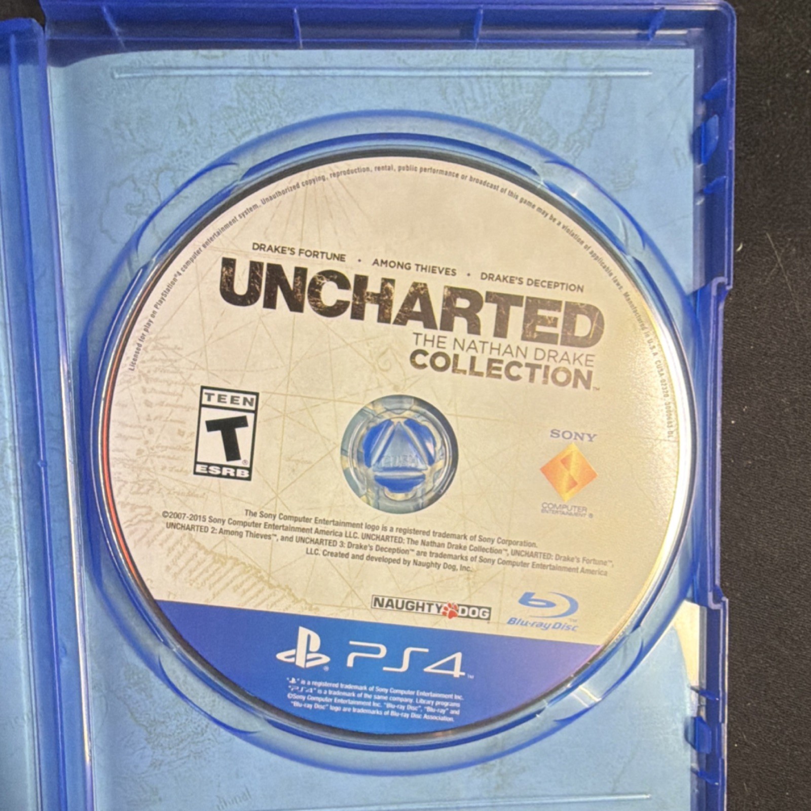 Naughty Dog Uncharted: The Nathan Drake Collection PS4 w/ Case & Disc