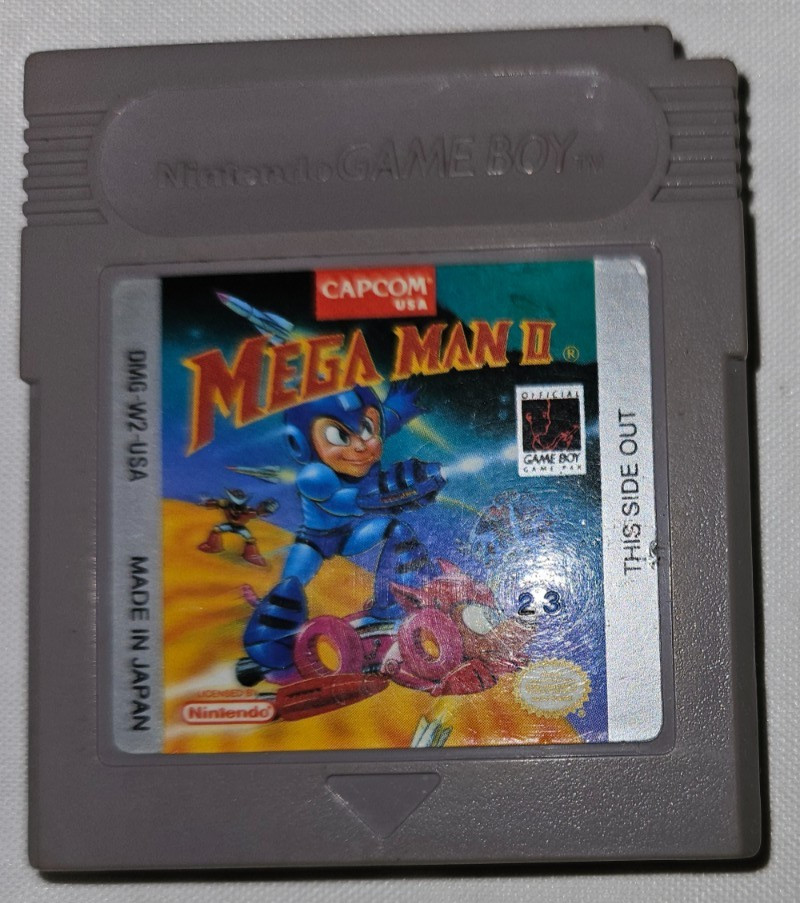 Mega Man II 2 Cartridge Only Authentic Nintendo GameBoy USA 1992 Game Boy Capcom