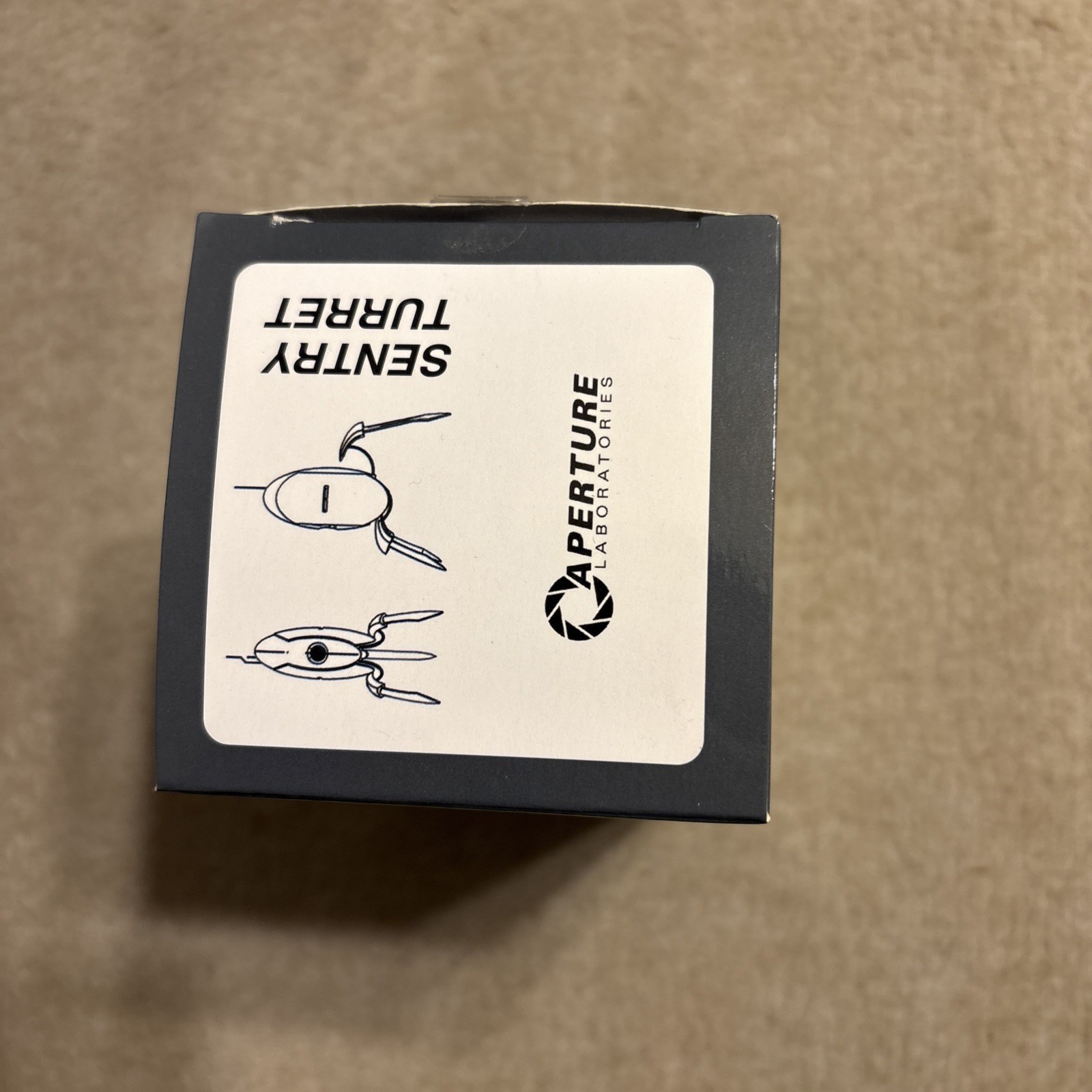 Portal 2 Sentry Turret LED Flashlight Now Talking! Aperature 2011 CIB Works!