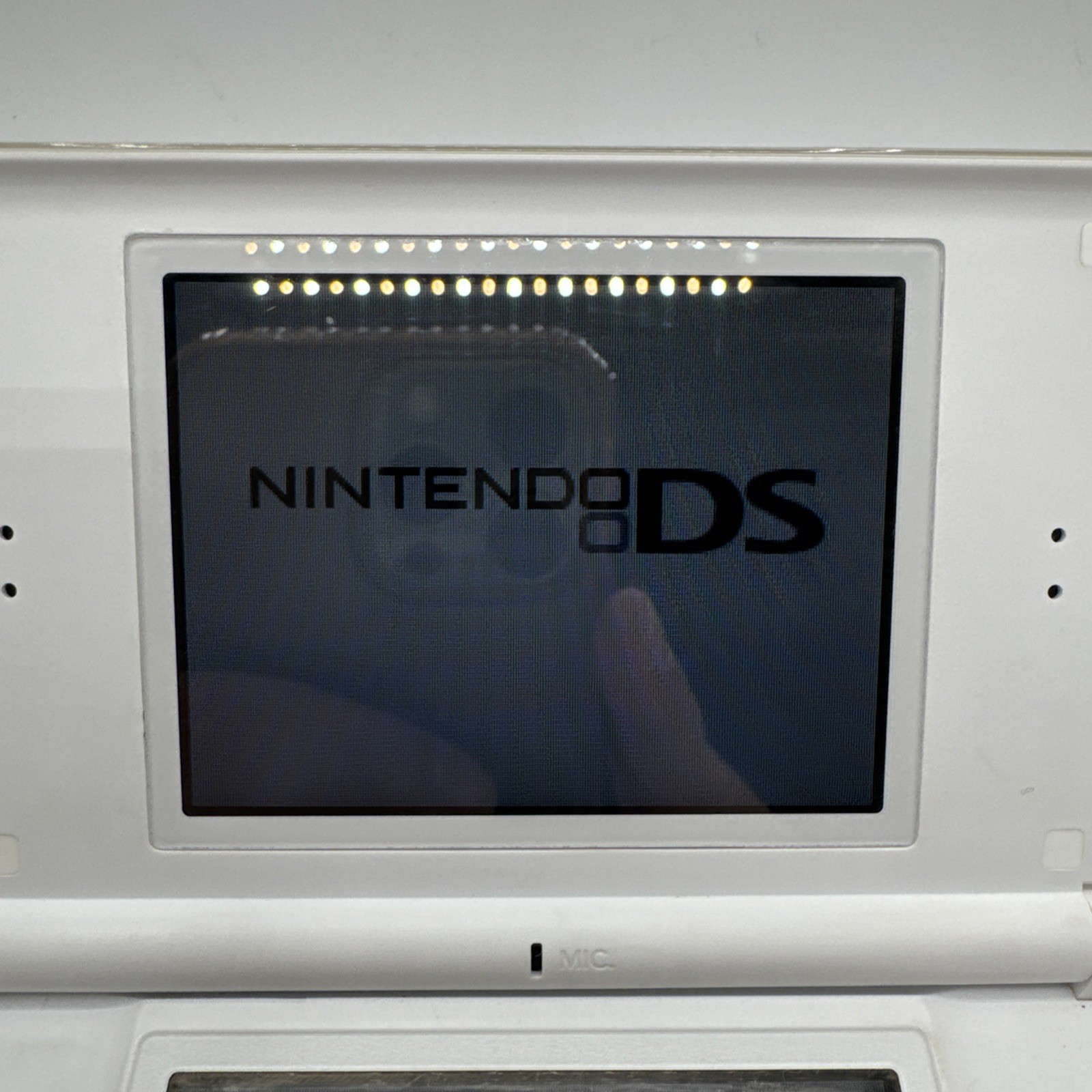Nintendo DS Lite Handheld Console – Polar White Tested W/ Stylus & Charger
