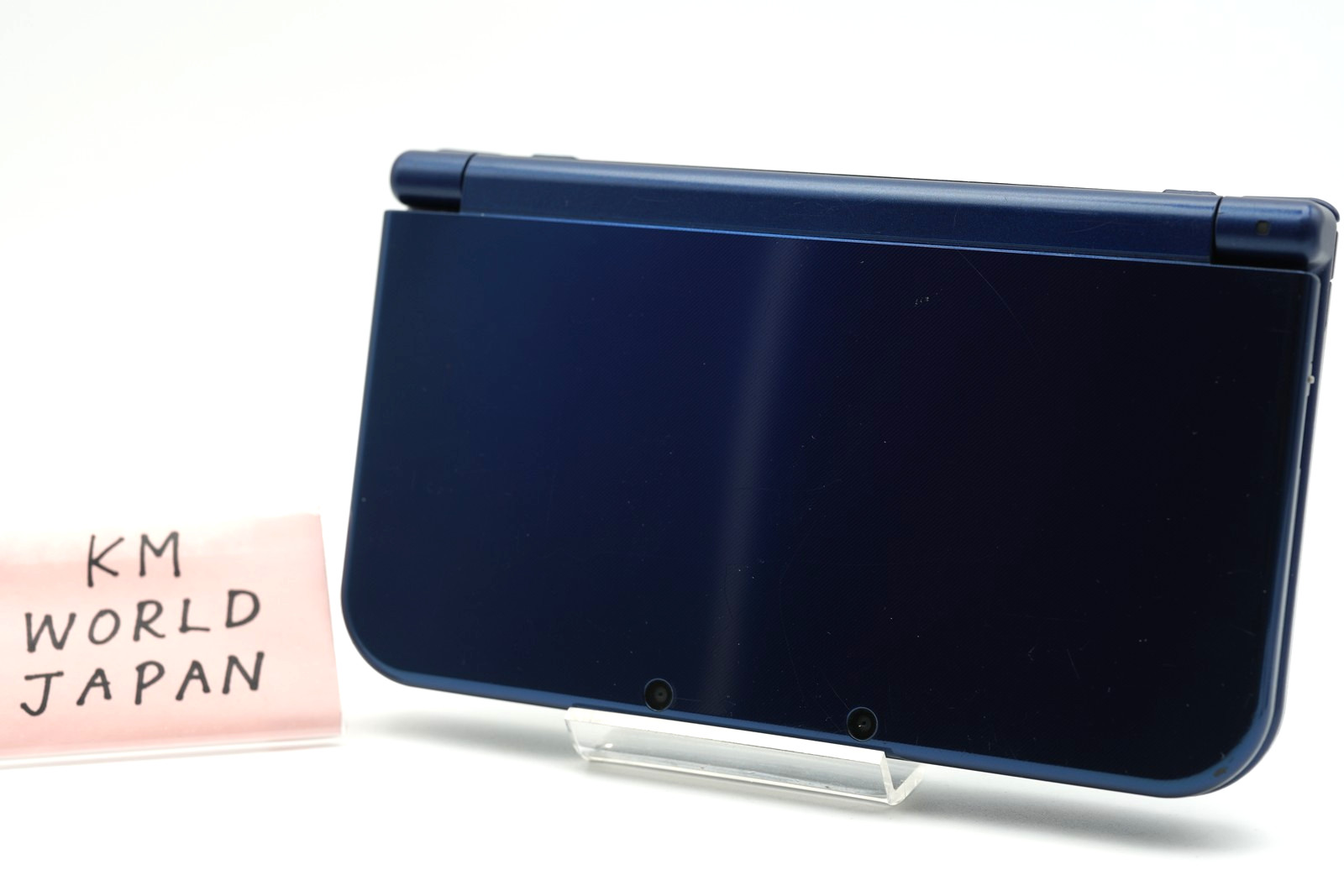 [TOP IPS] NEW Nintendo 3DS LL XL Metallic Blue Region Free Console English #001