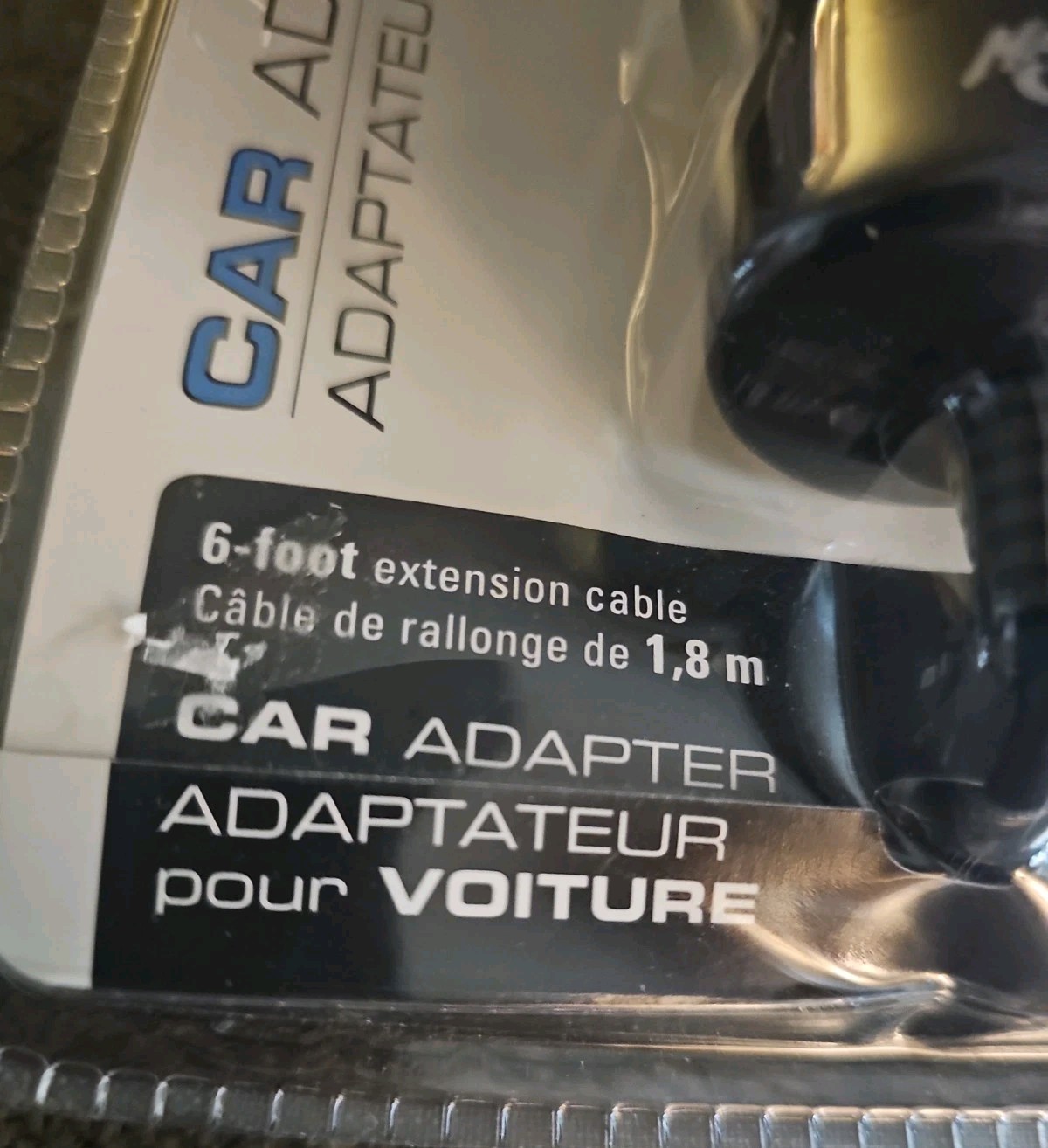 Mad Catz PSP Car Charger Car Adapter 8502 For Playstation PSP Model 08502 6 Foot