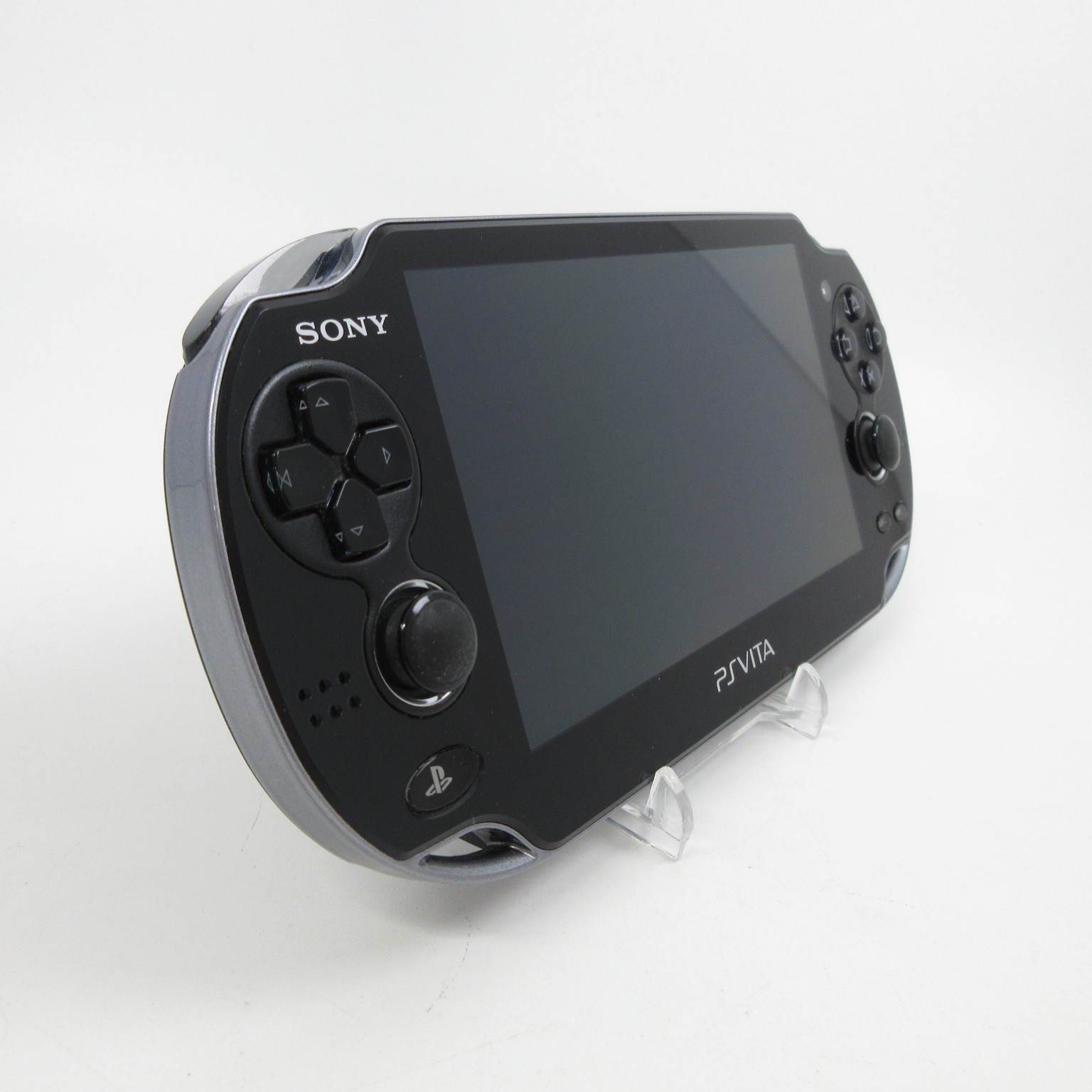【Very Good】Sony PS Vita PCH-1000 Crystal Black Wi-Fi Model Console only #RET08/0