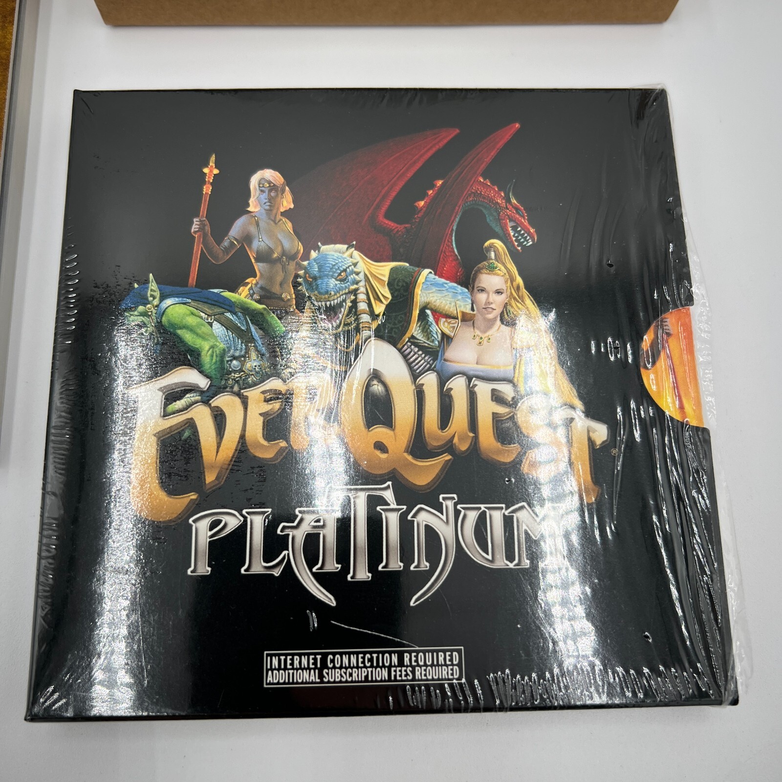 EverQuest Platinum (Classic + 7 Expansions) PC CD-ROM Small Box w/Manual NO MAP
