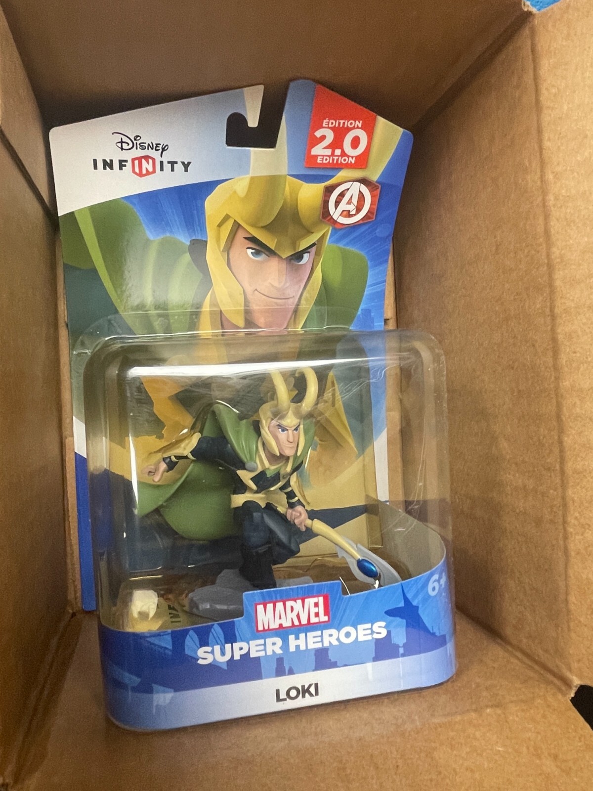 NIB LOKI Disney Infinity 2.0 Edition Marvel Super Heroes Figure ~ New & Sealed