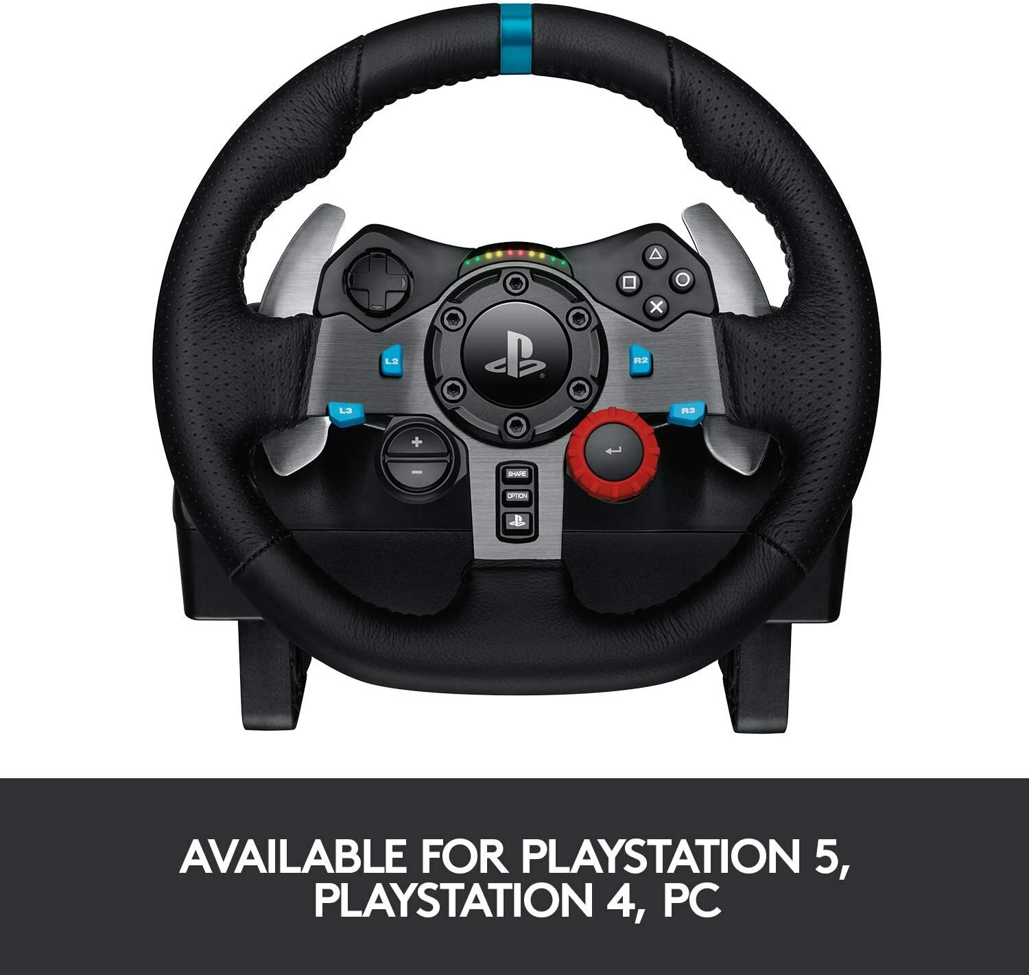 Logitech G29 Dual-Motor Driving Force Racing Wheel for PS3 PS4 PS5 & PC
