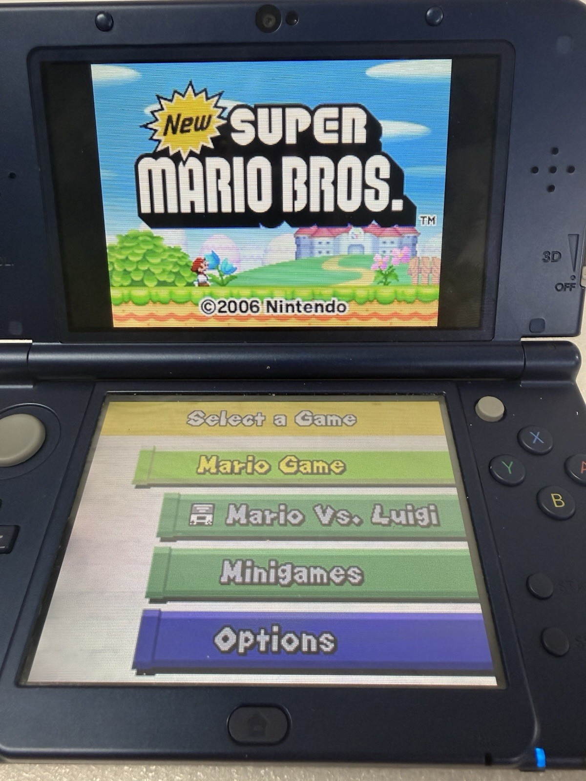 New Super Mario Bros Nintendo DS Complete CIB Manual & Inserts Tested Authentic