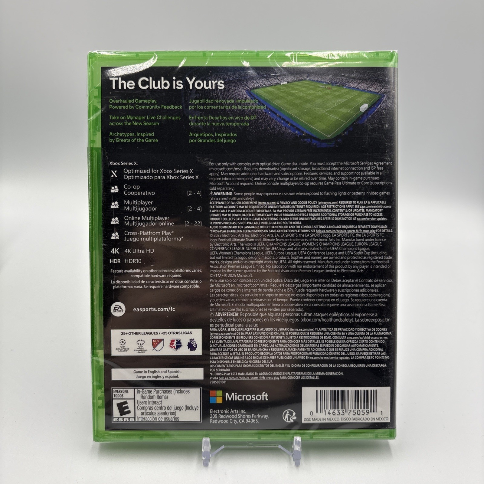 EA Sports FC 26 – Microsoft Xbox Series X|S Factory Sealed