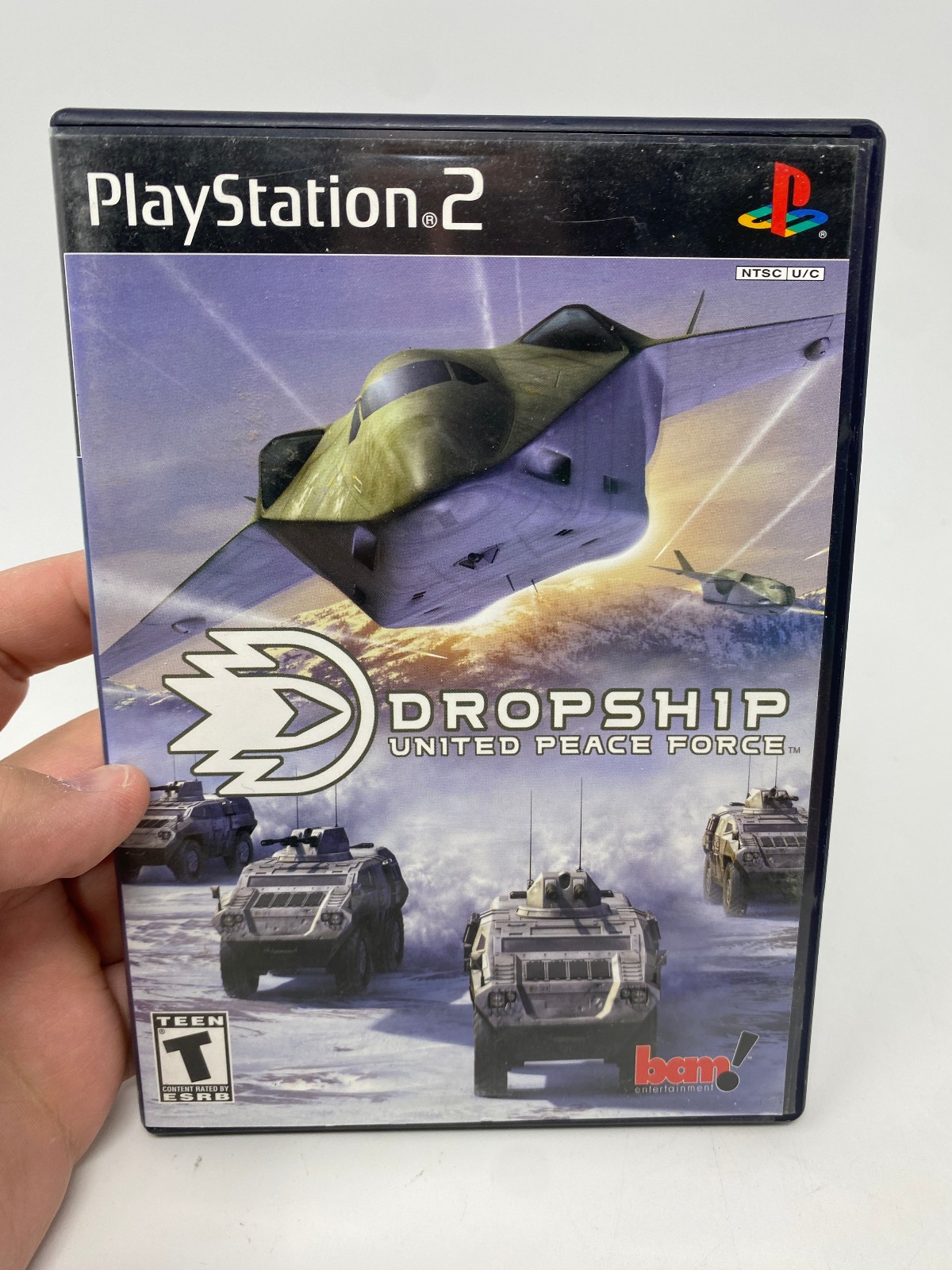 Dropship United Peace Force PS2 (Sony PlayStation 2, 2002) CIB w/ Manual TESTED