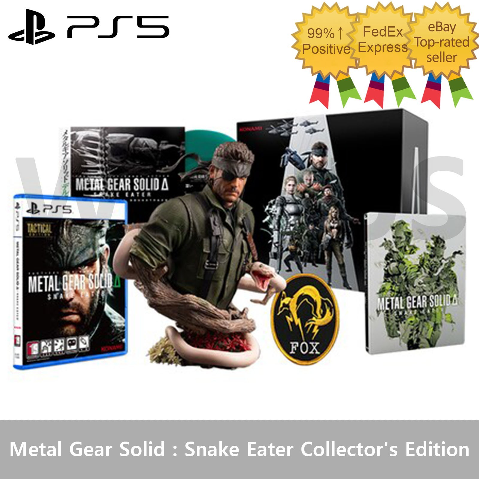 PS5 Metal Gear Solid Delta Snake Eater Collector’s Edition Premium Korean.ver
