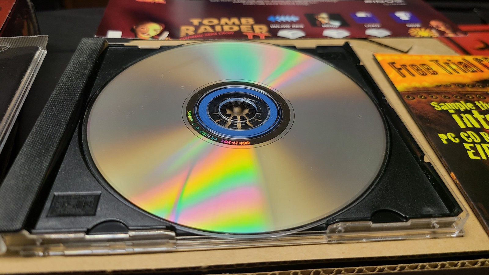 Tomb Raider II (1997) Big Trapezoid Box Vintage PC Game Eidos CD-ROM