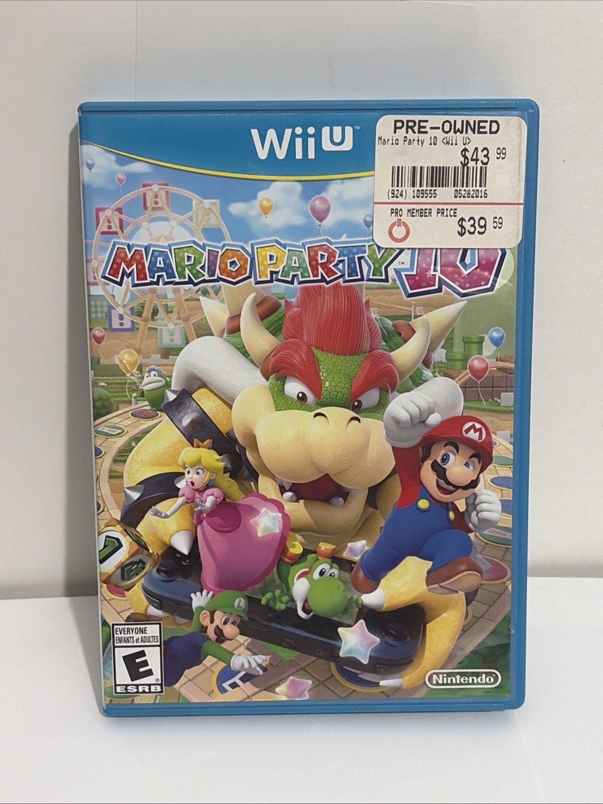 Mario Party 10 – Nintendo Wii U (2015) Mint Disc