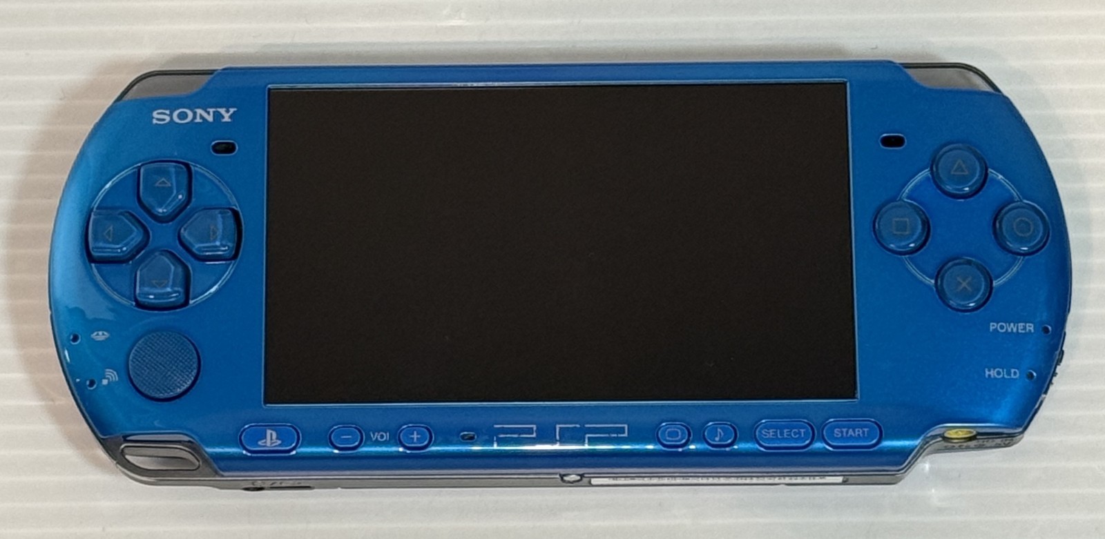 Sony PSP-3000 PSP 3000 Console Blue Region free w/4GB memory stick – Very Good