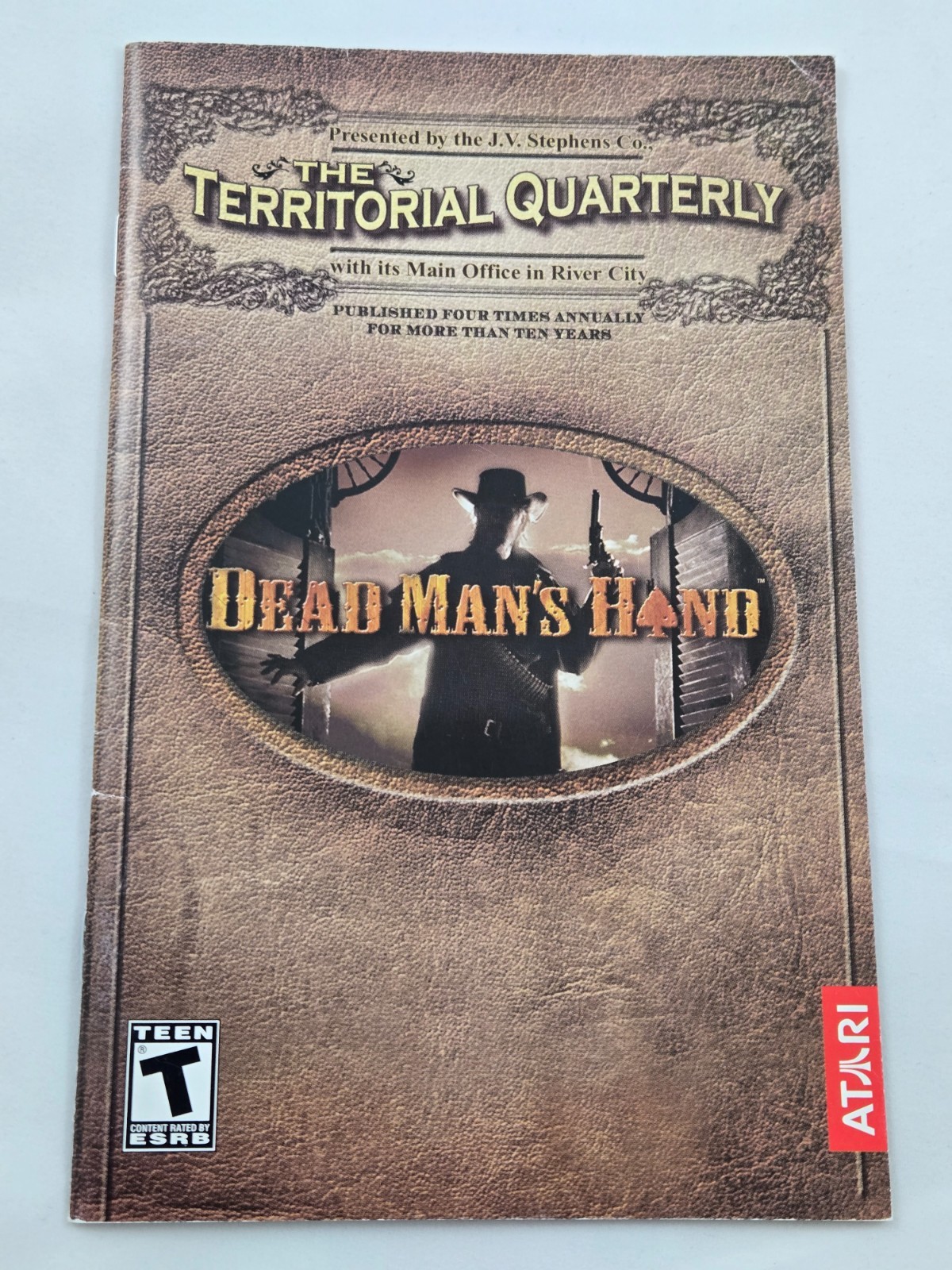 Dead Man’s Hand PC Game Atari 2004 CIB Complete 2 CD-ROM Western FPS Vintage