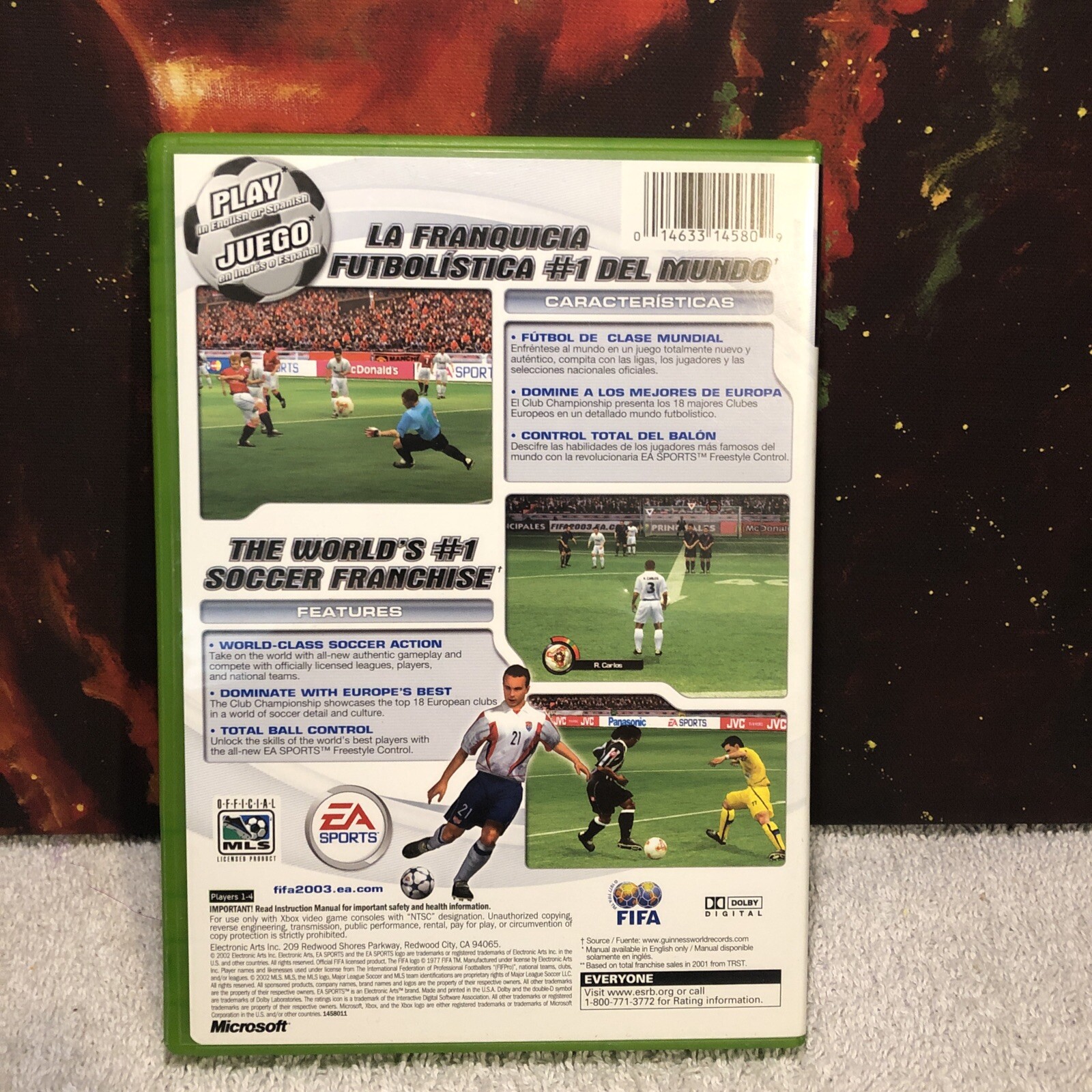 Microsoft Xbox EA Sports FIFA Soccer 2003