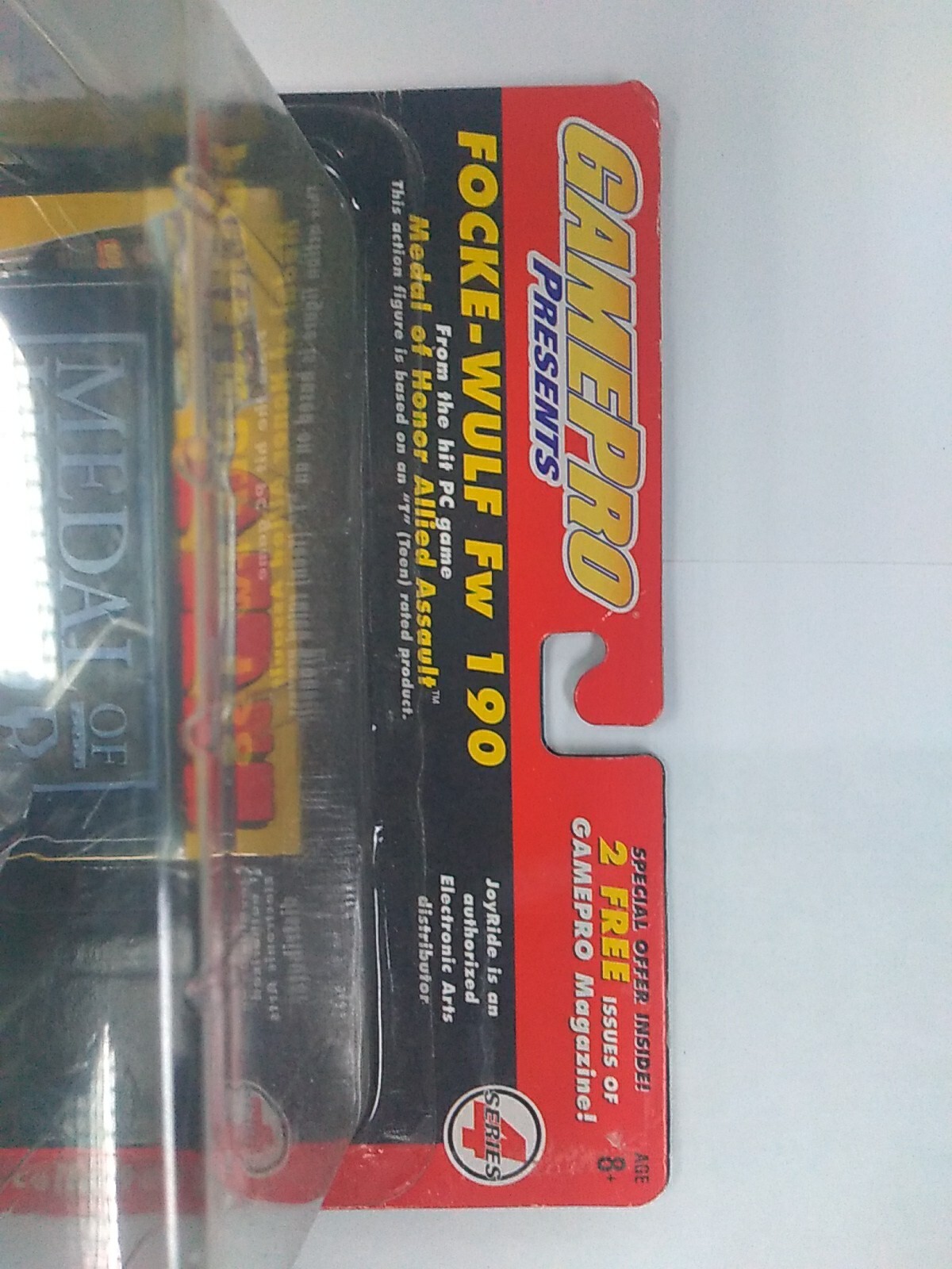 RARE- GAMEPRO JOYRIDE MEDAL OF HONOR ALLIED ASSAULT THUNDERBOLT P47 SERIES 4