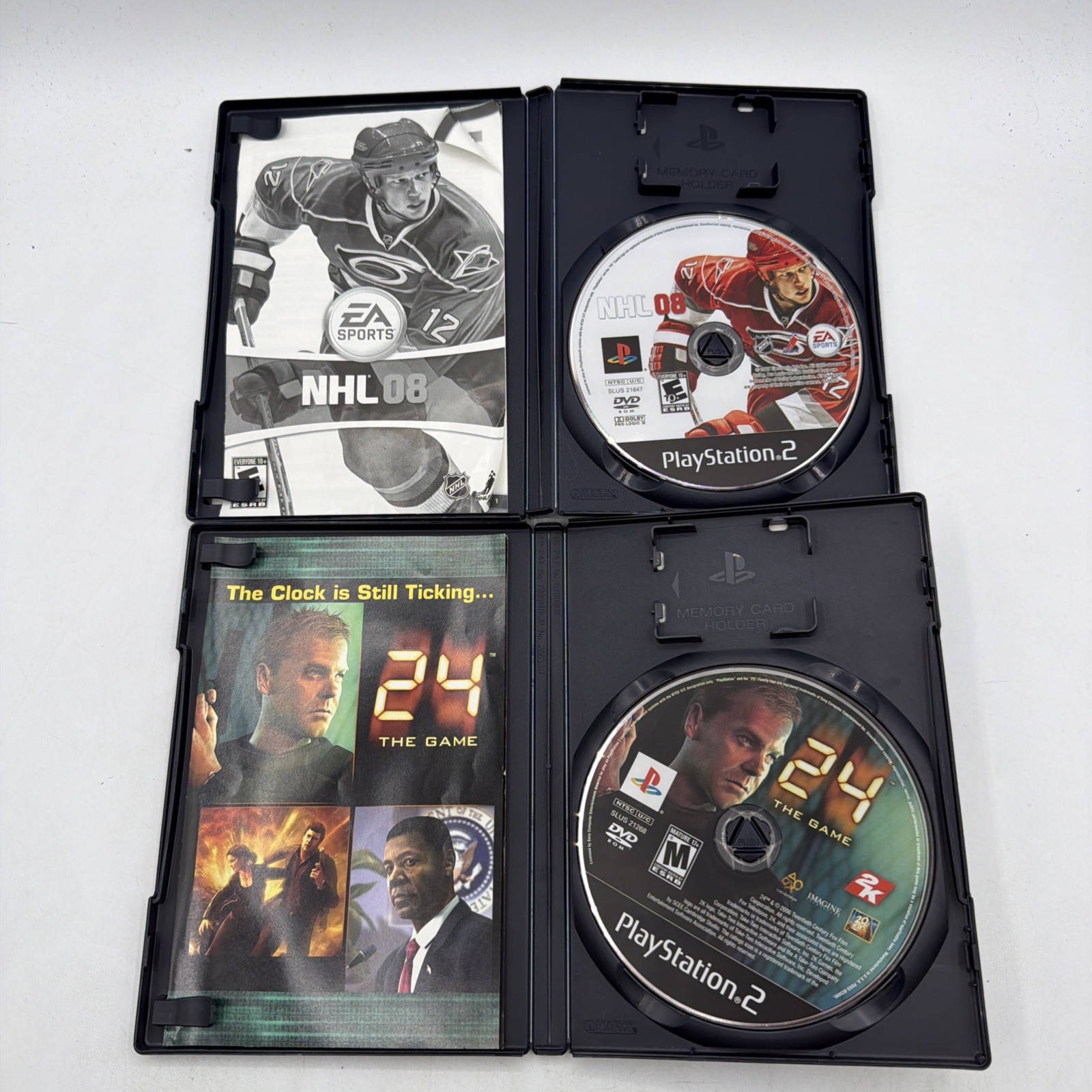 PS2 Lot of 15 Playstation 2 Games Guitar Hero 2 FIFA Soccer 11 ATV Offeoad