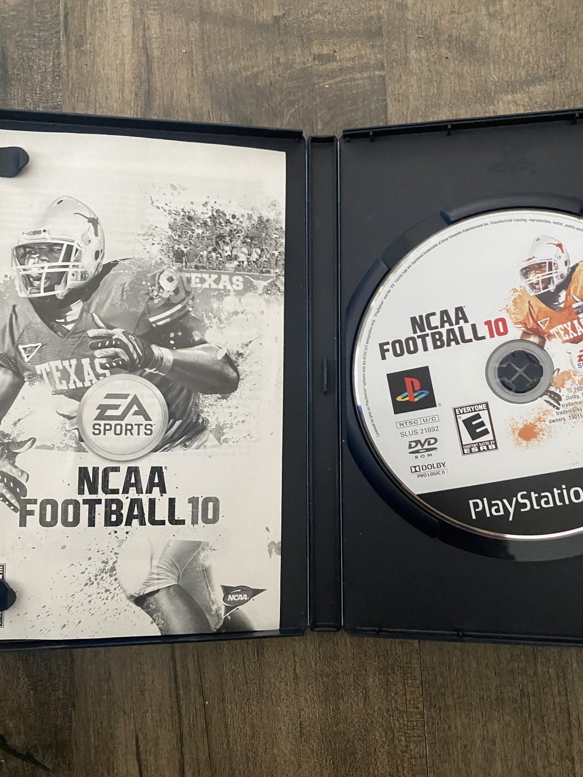 NCAA Football 10 PlayStation 2 Video Game PS2 EA Sports ESPN Online