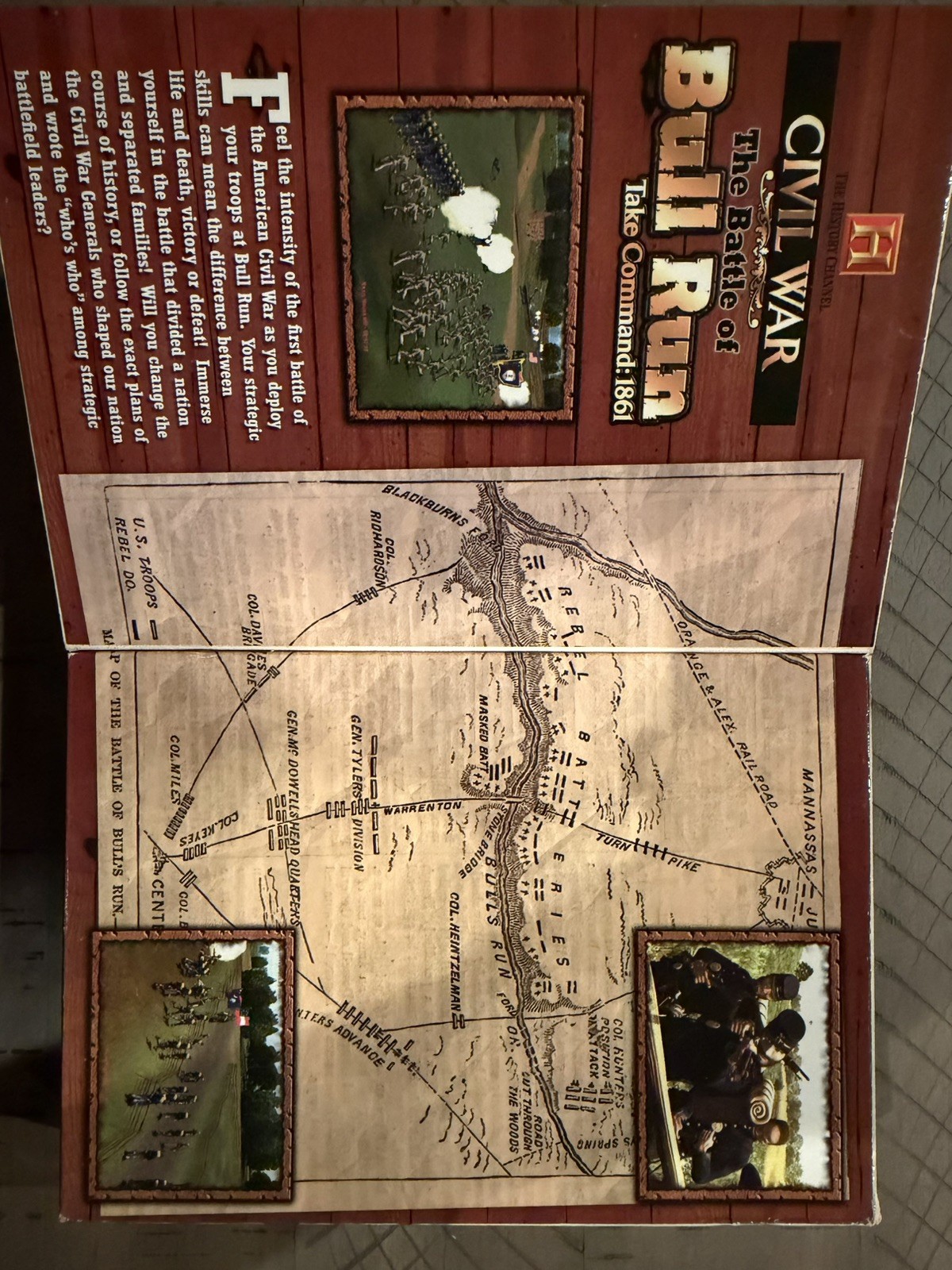 History Channel: Civil War — The Battle of Bull Run: Take Command 1861 (PC)