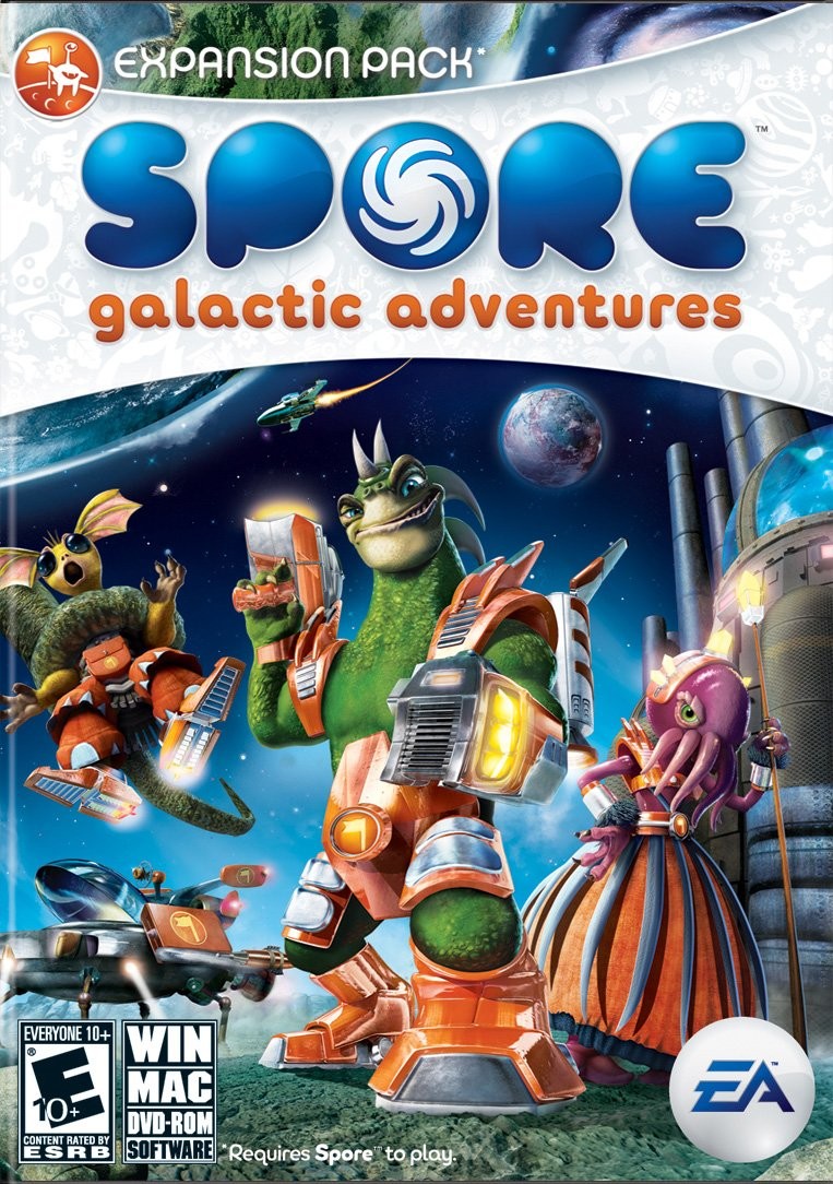 Spore Galactic Adventures Expansion Pack – PC/Mac, Requires Spore to play.
