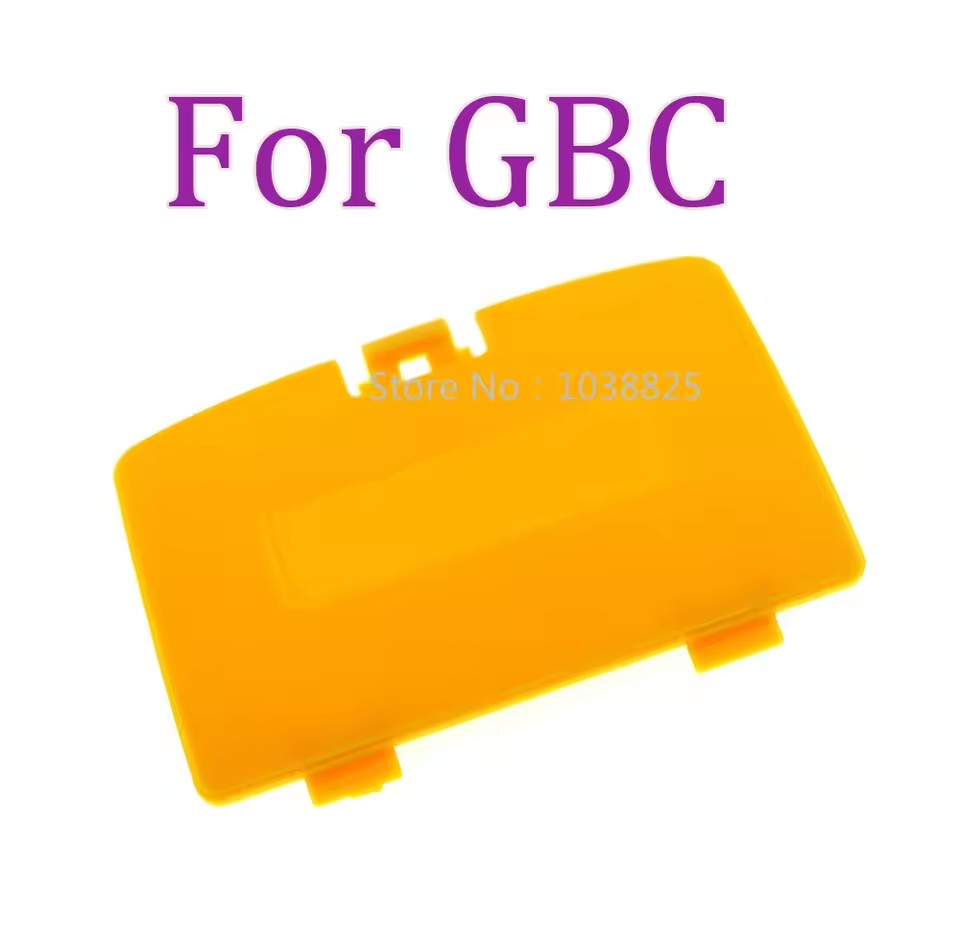 Yellow Battery Cover Game Boy Color for Nintendo GBC Replacement Door New